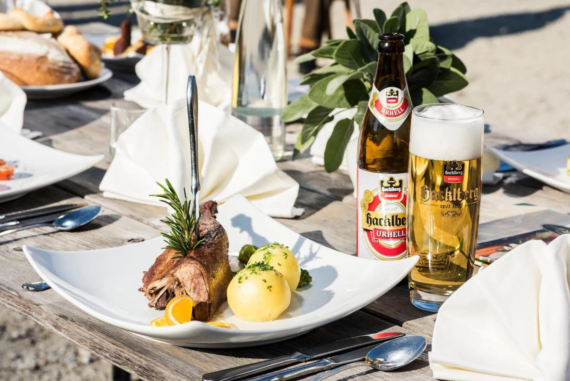 Food close-up in Hotel Zum Stemplinger Hansl