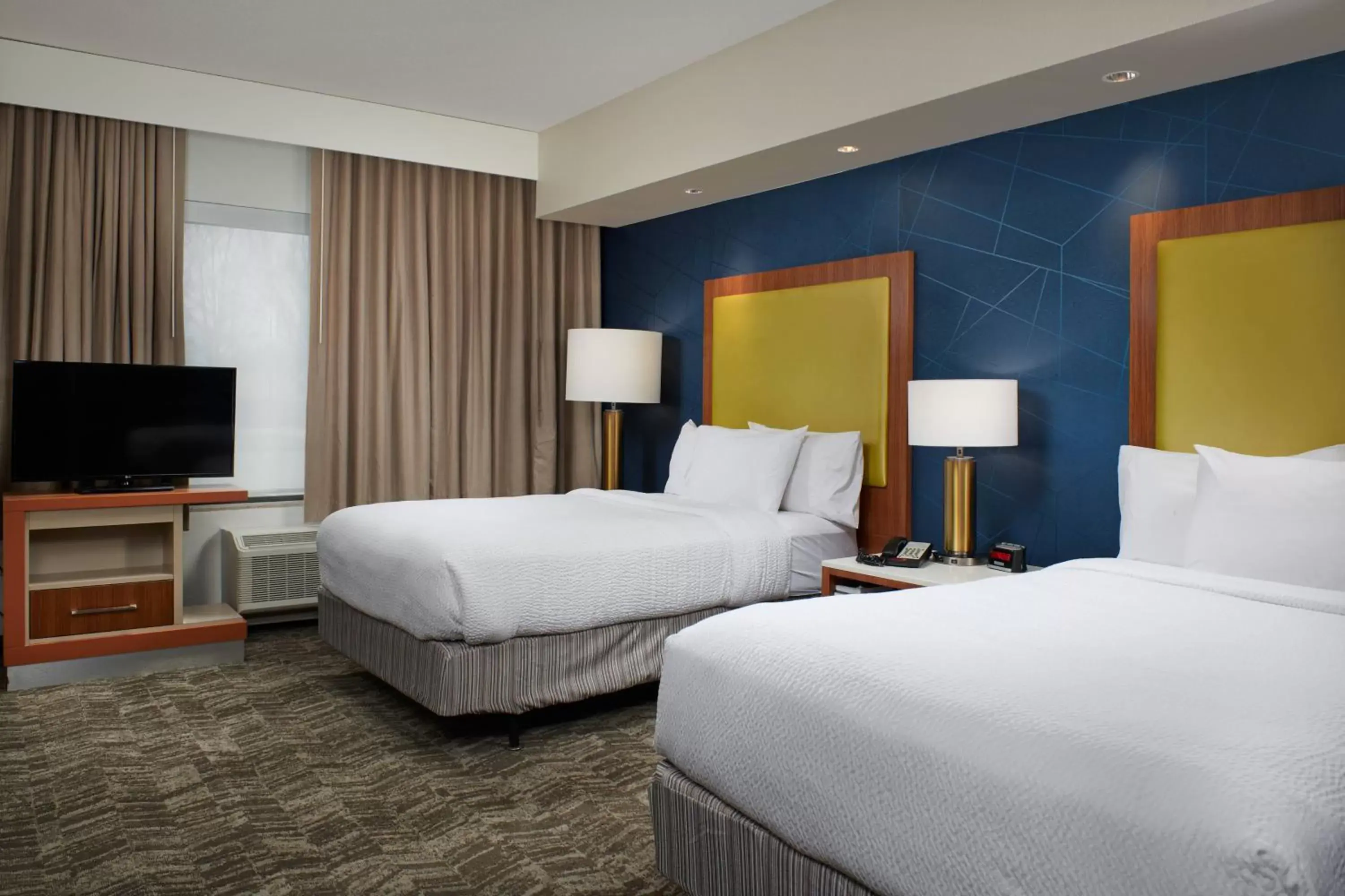 Bedroom, Bed in SpringHill Suites by Marriott Baton Rouge North / Airport