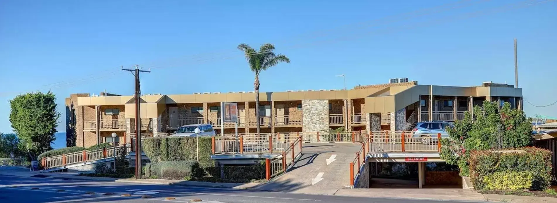 Facade/entrance, Property Building in Limani Motel