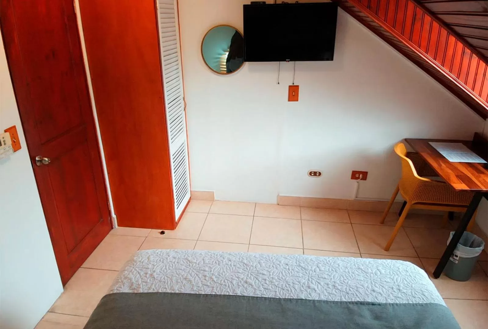 Bed in Trebol Amarillo Bed & Breakfast