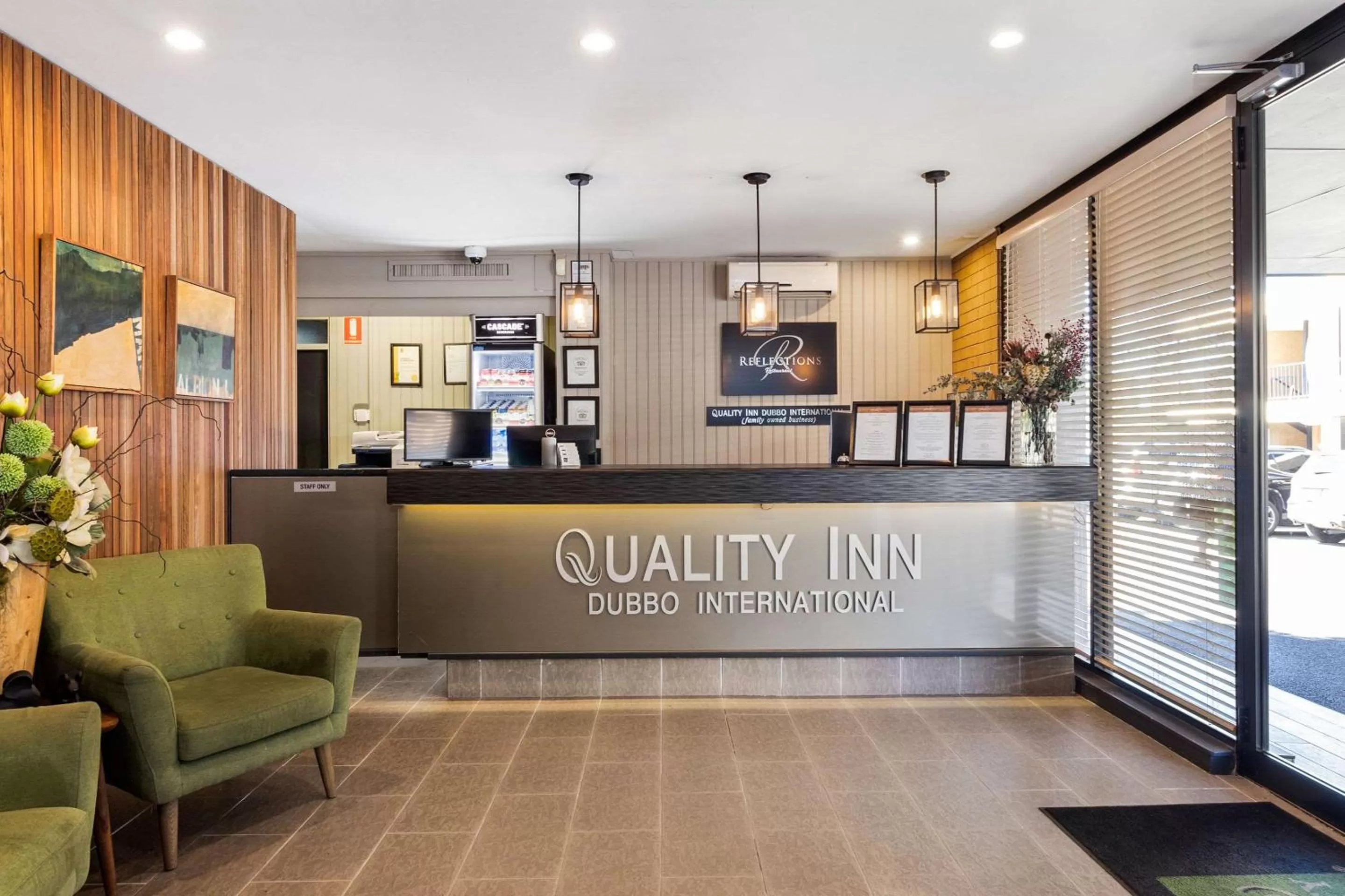 Lobby or reception in Quality Inn Dubbo International