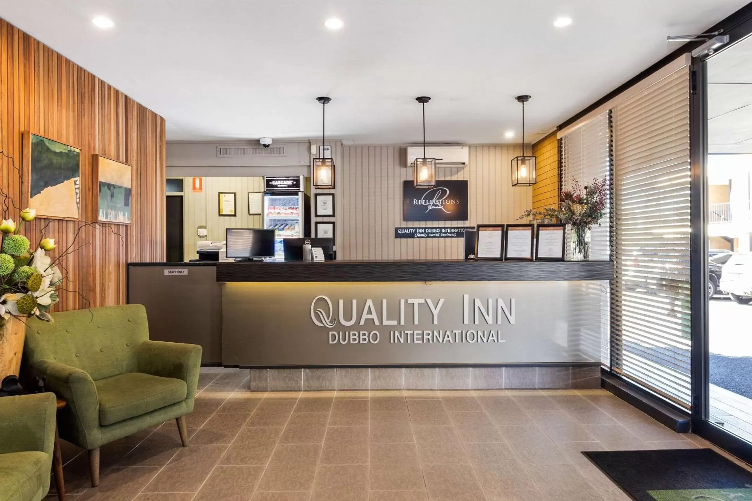 Lobby or reception in Quality Inn Dubbo International Lobby or reception in Quality Inn Dubbo International