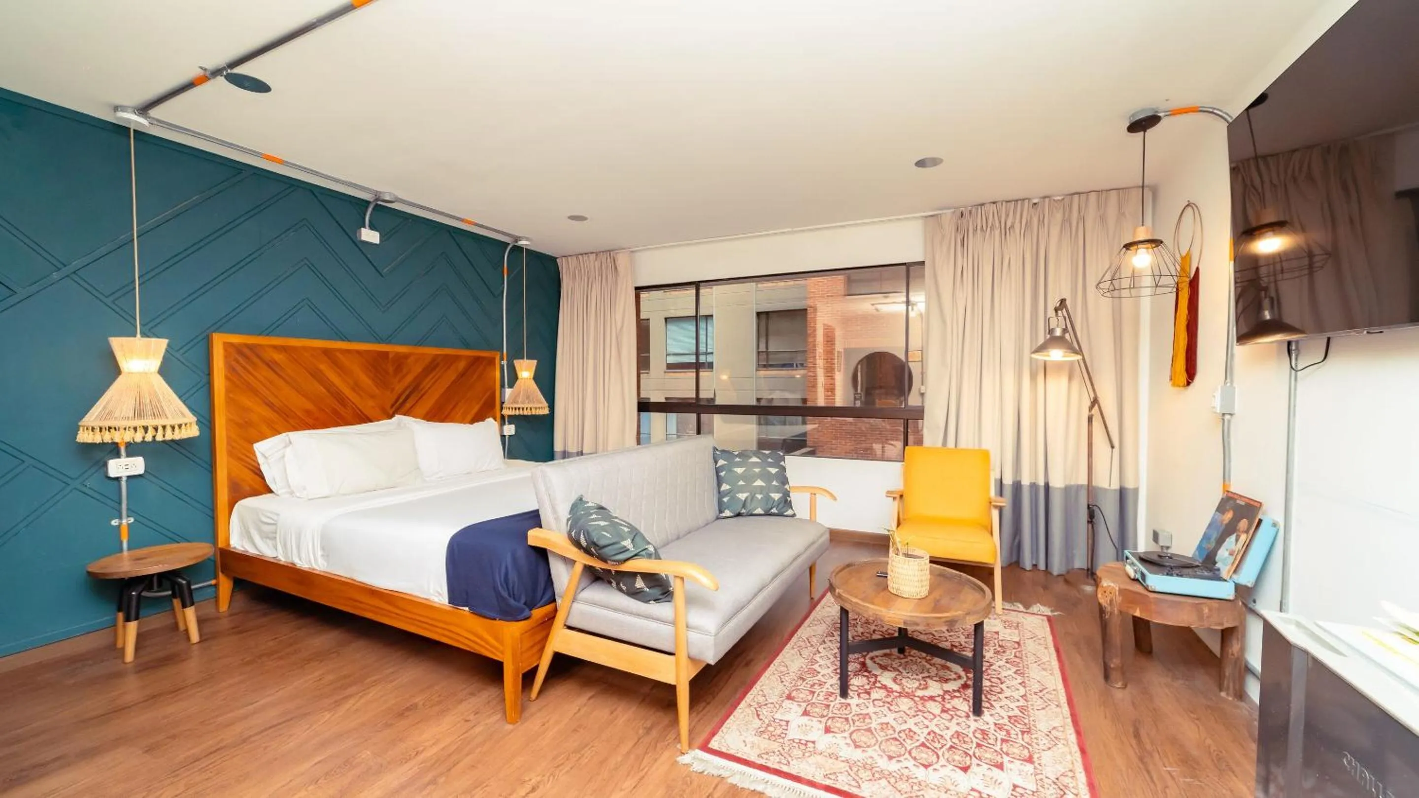 Bed in Selina Chapinero Bogota