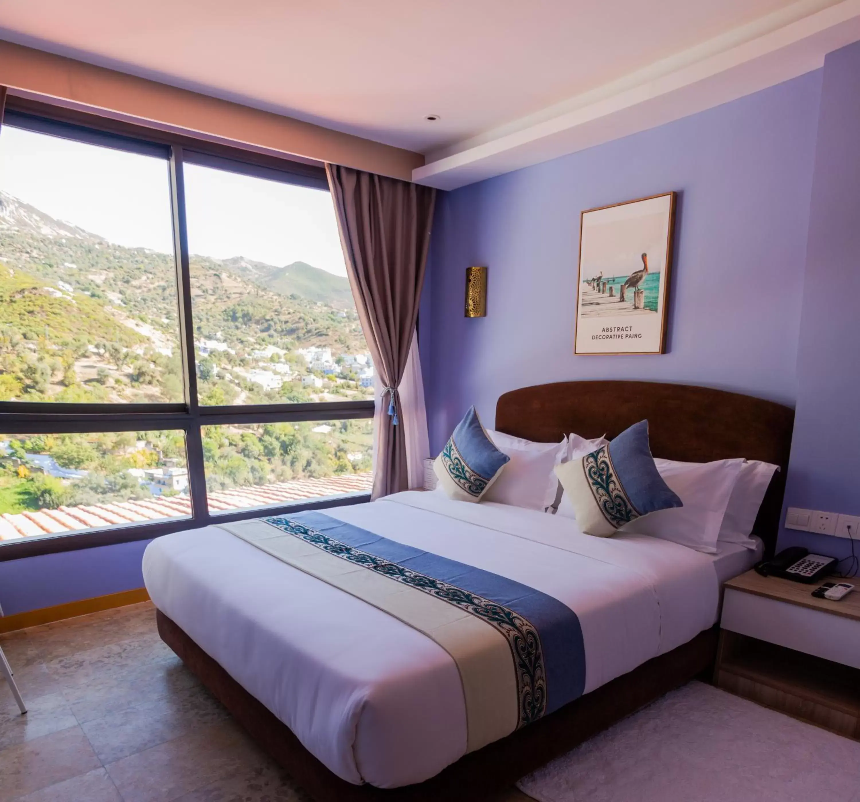 Mountain view, Bed in VANCII Hotel