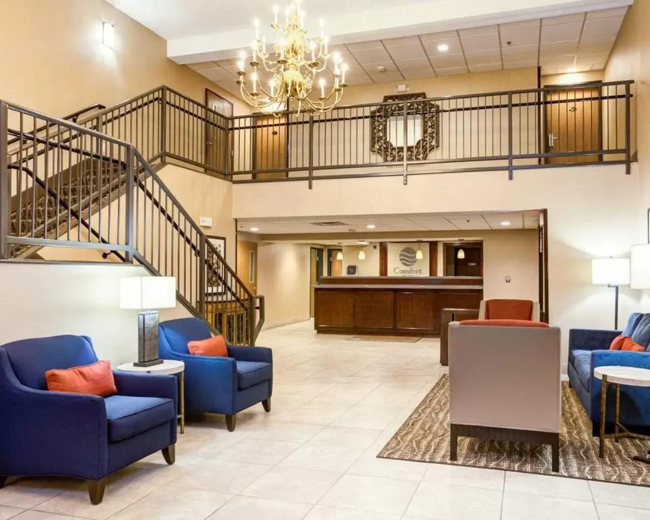 Lobby/Reception in Comfort Inn Lexington Southeast