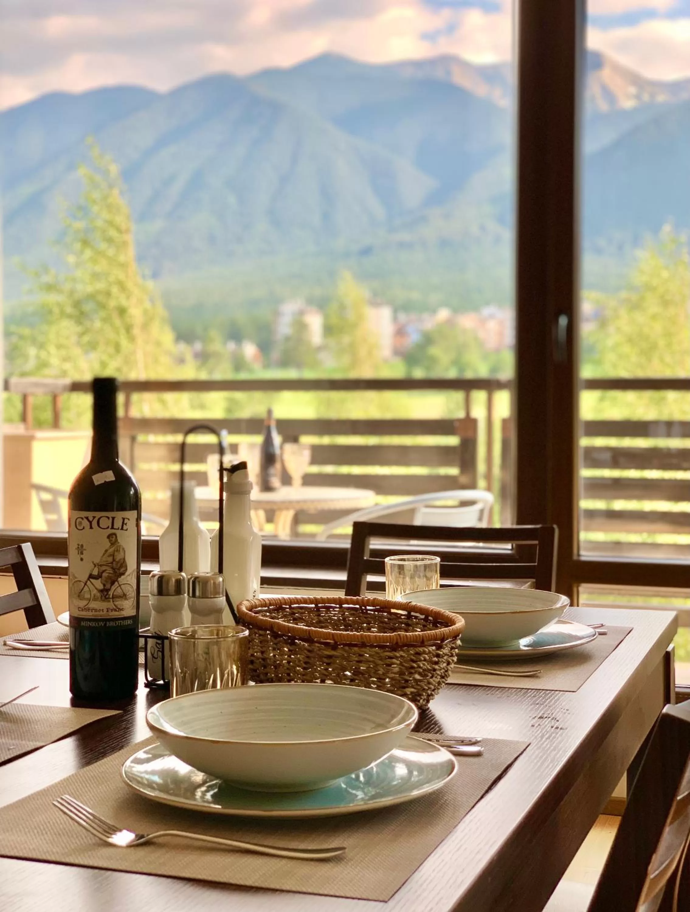 Mountain view in Terra Hotel