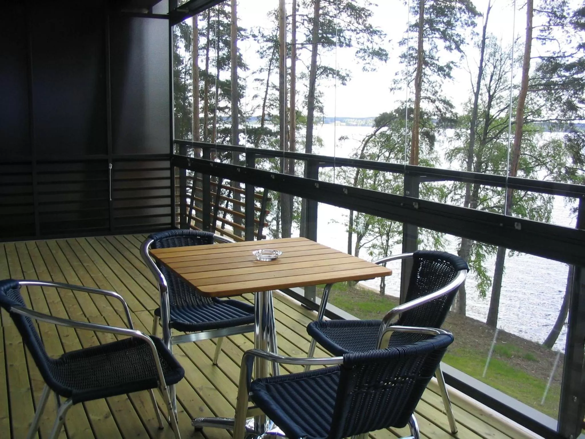 View (from property/room), Balcony/Terrace in Kuortaneen Urheiluopisto
