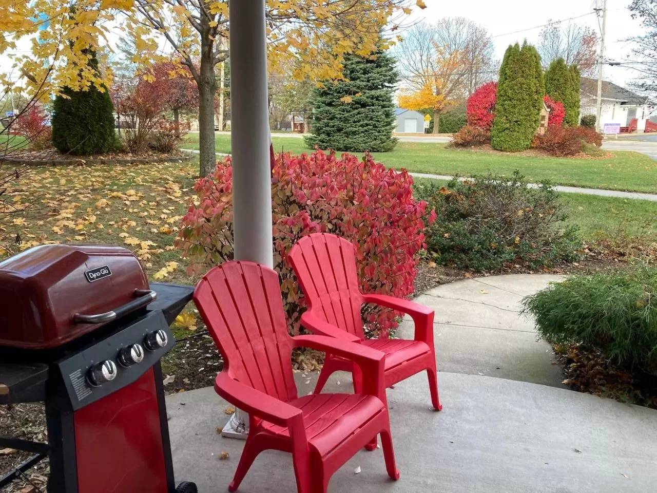 Garden in Garden Grove Retreat & Lodging near Pictured Rocks, Fayette, Trails