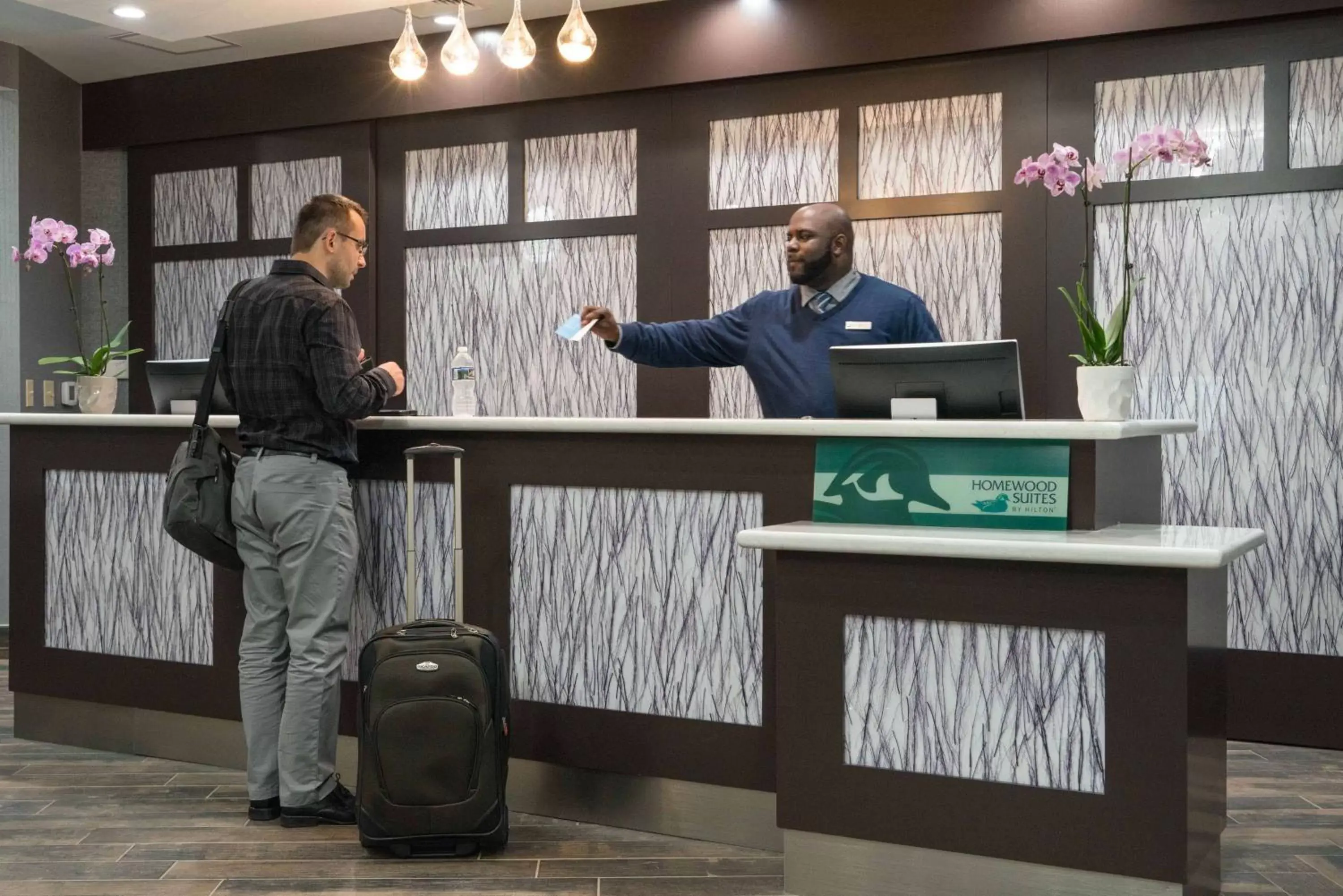 Lobby or reception in Homewood Suites by Hilton Philadelphia Plymouth Meeting