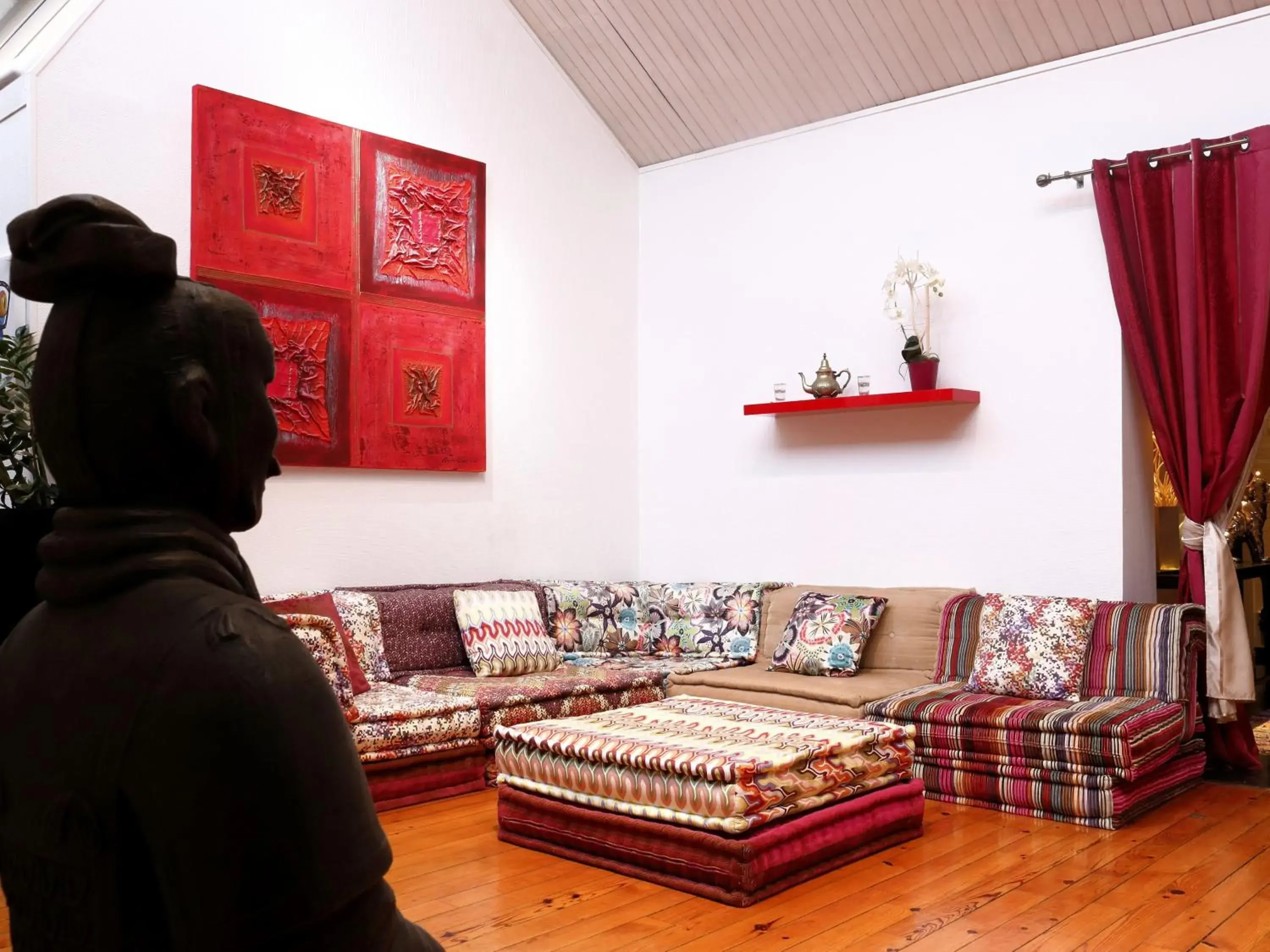 Living room in Trankil'Apparts Gare Living room in Trankil'Apparts Gare