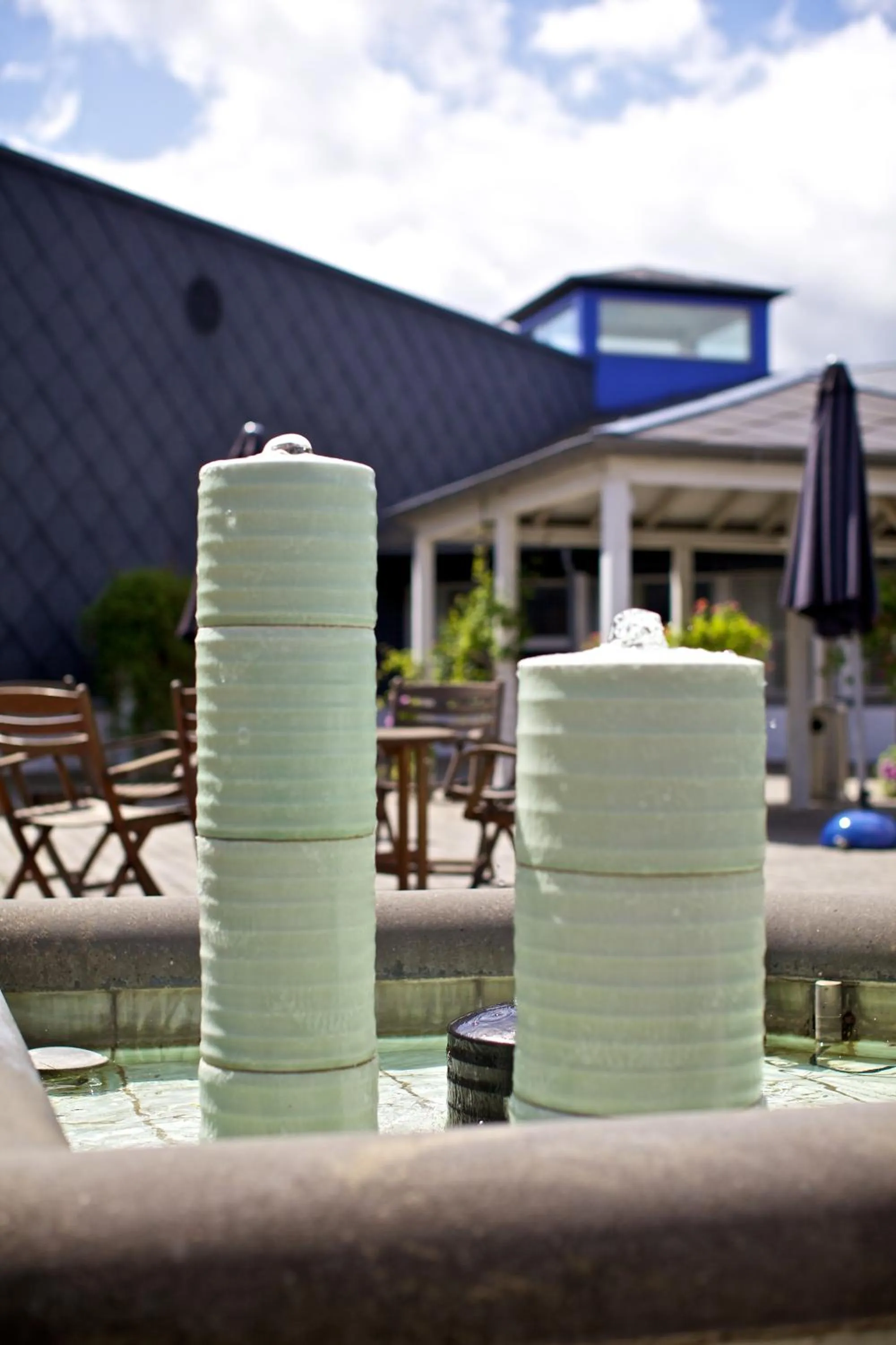 Garden in Fuglsangcentret Hotel