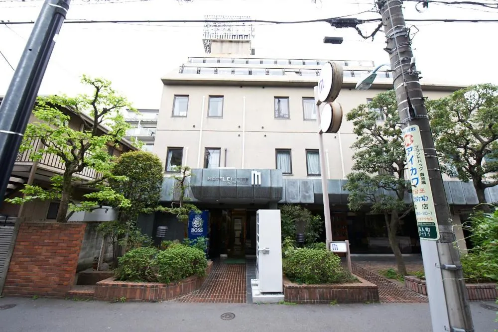Facade/entrance in Hotel Empire in Shinjuku