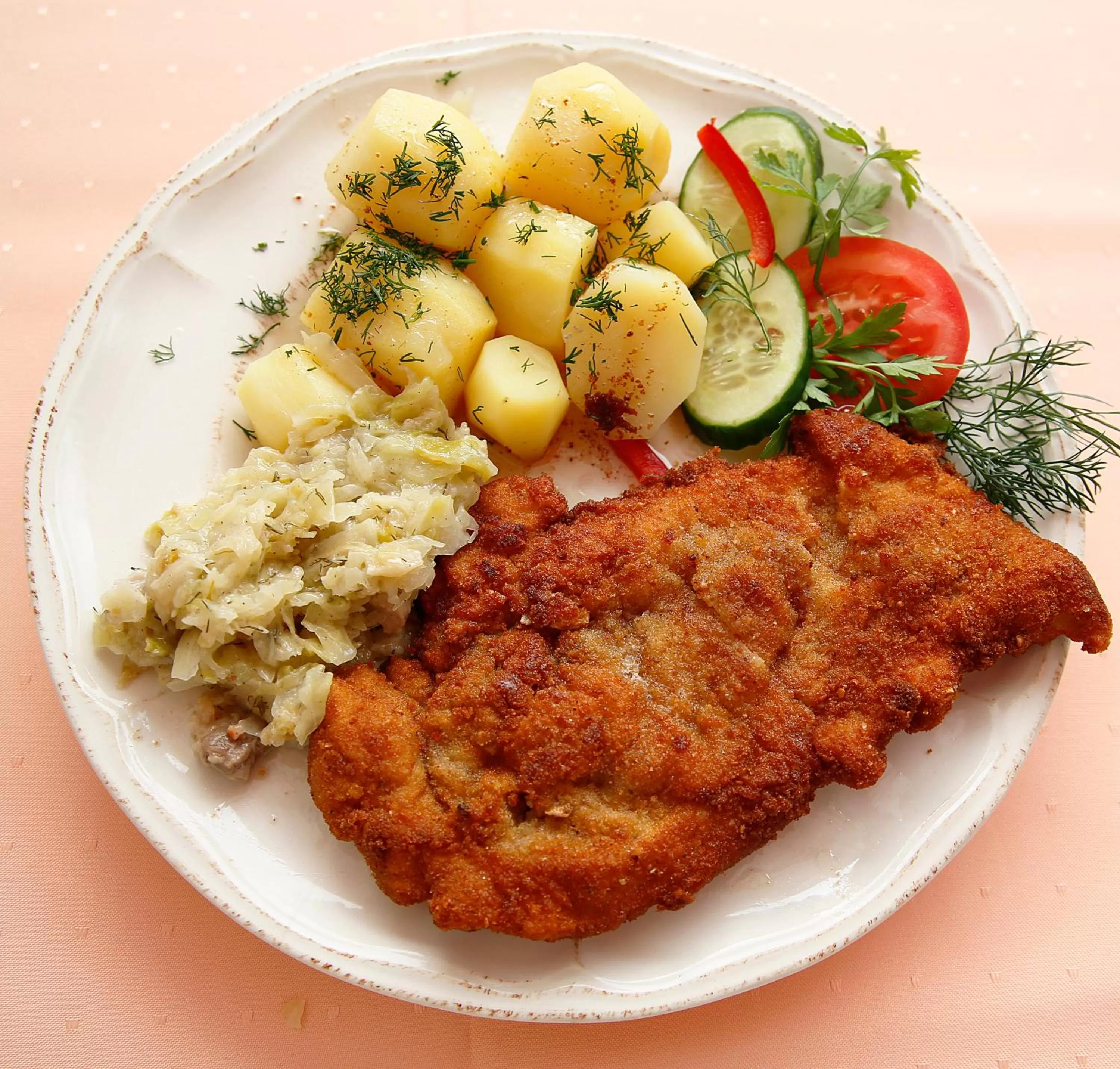 Food close-up in Oberża Złota Gęś