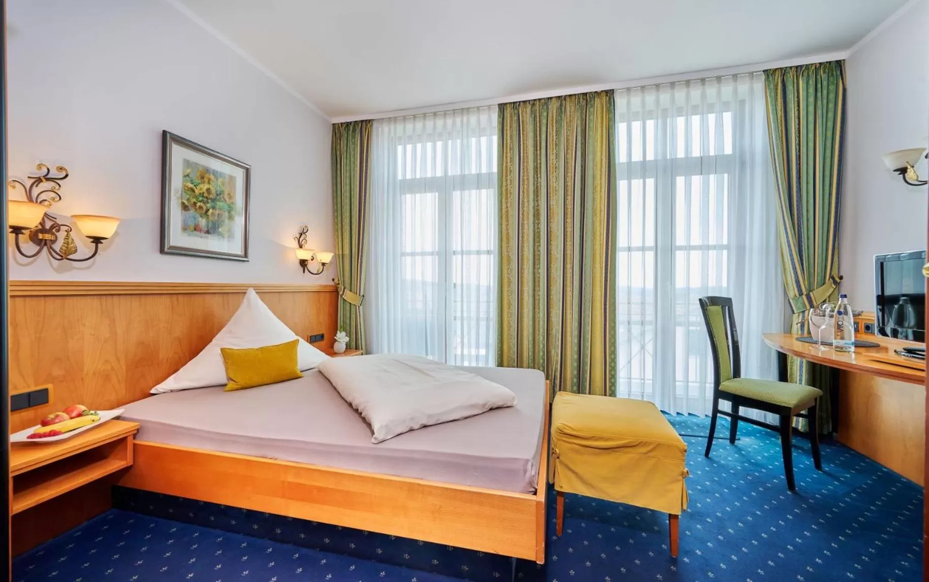 Bed in Landhotel Schneider