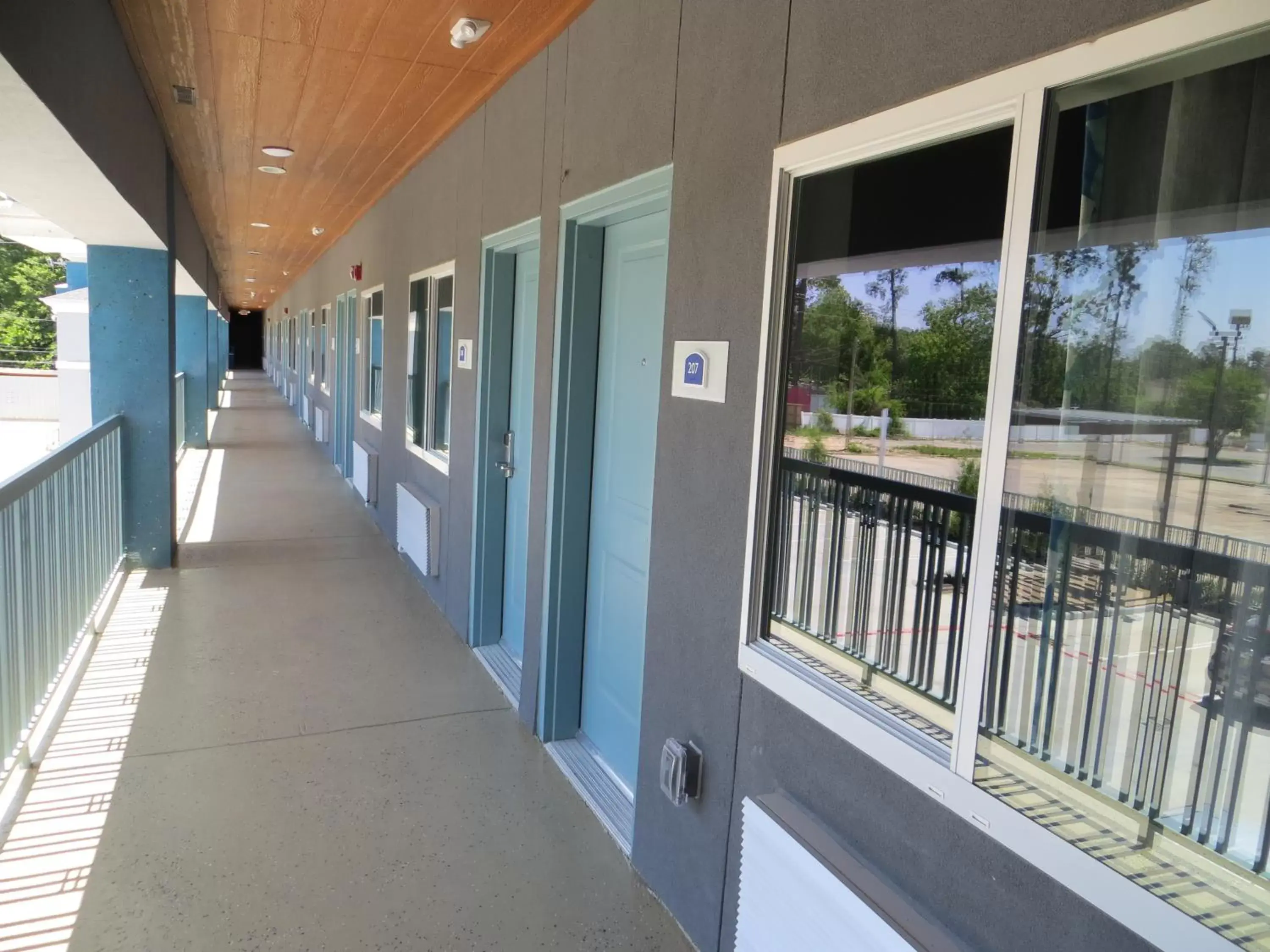 Balcony/Terrace in Hotel Blue - Woodlands