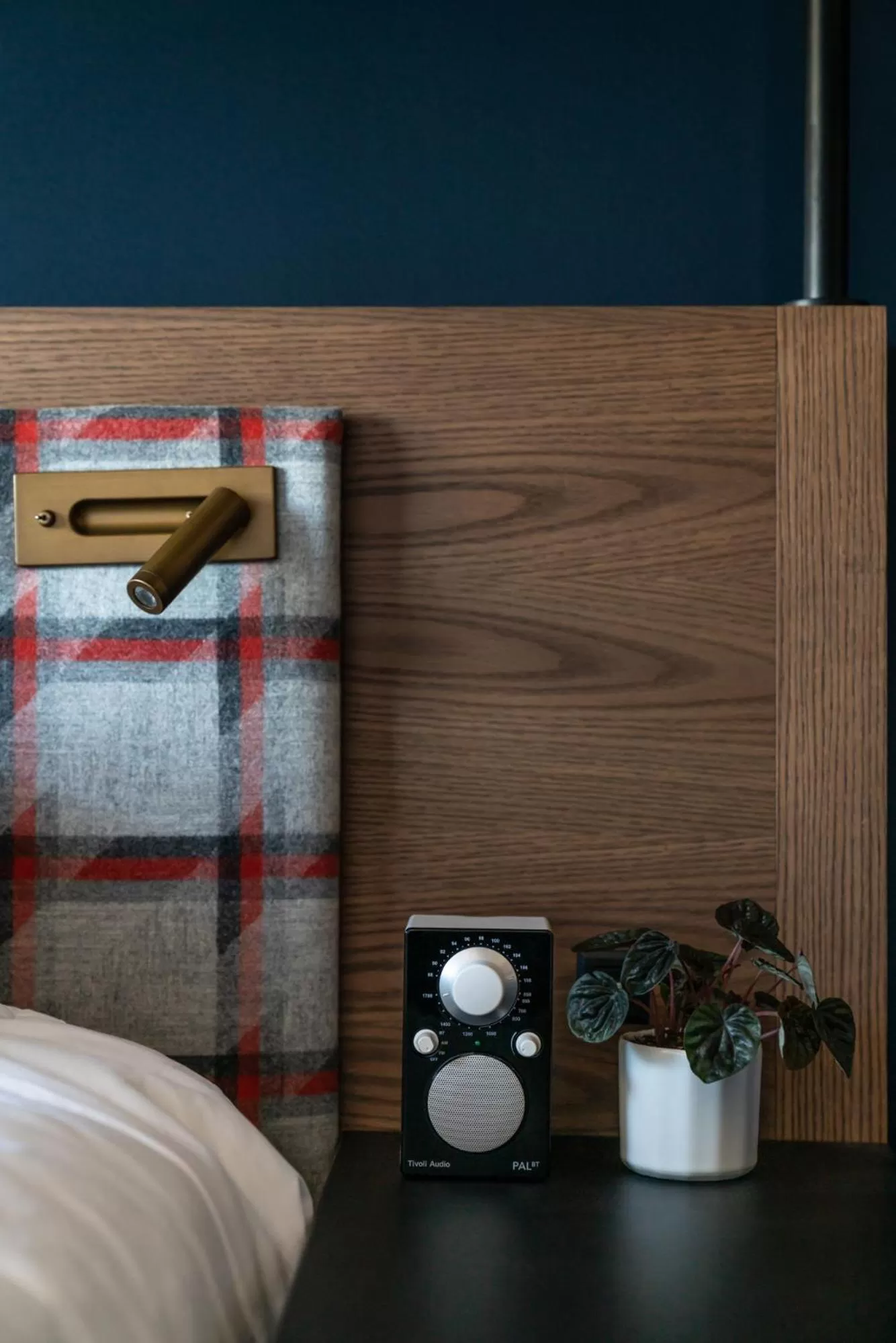 Decorative detail, Bed in The Revolution Hotel