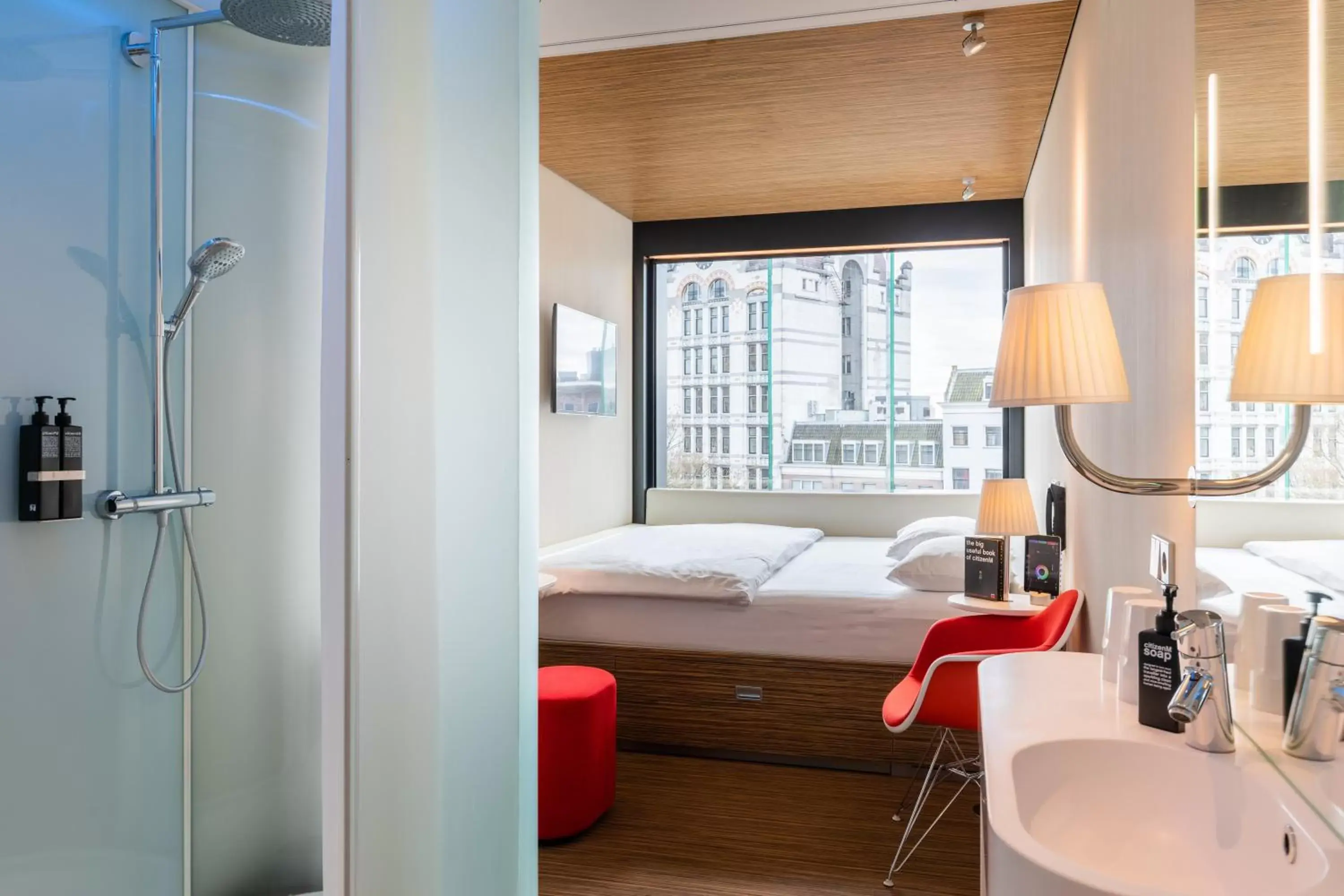 Photo of the whole room, Bathroom in citizenM Rotterdam