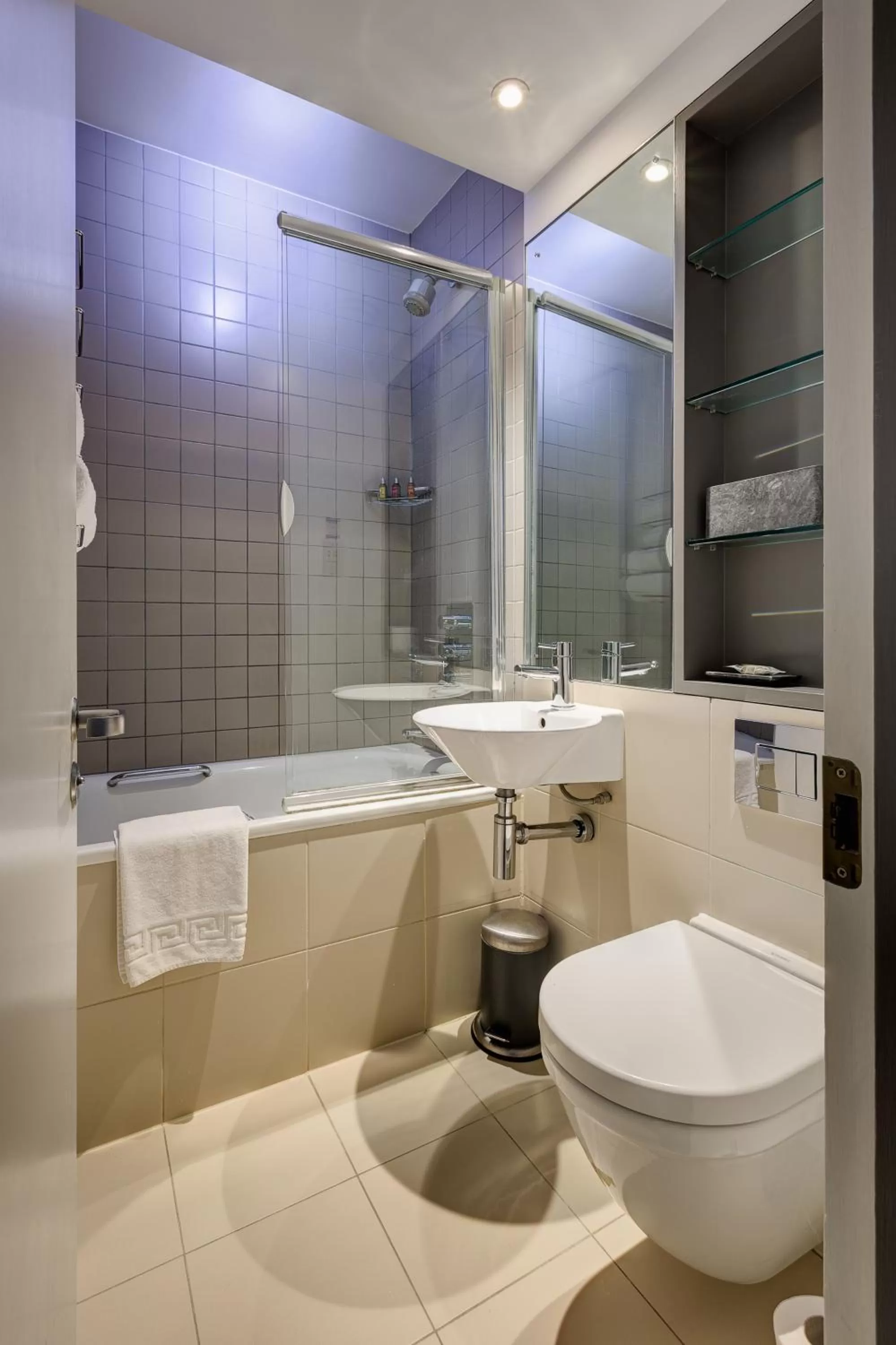 Bathroom in Hotel 55