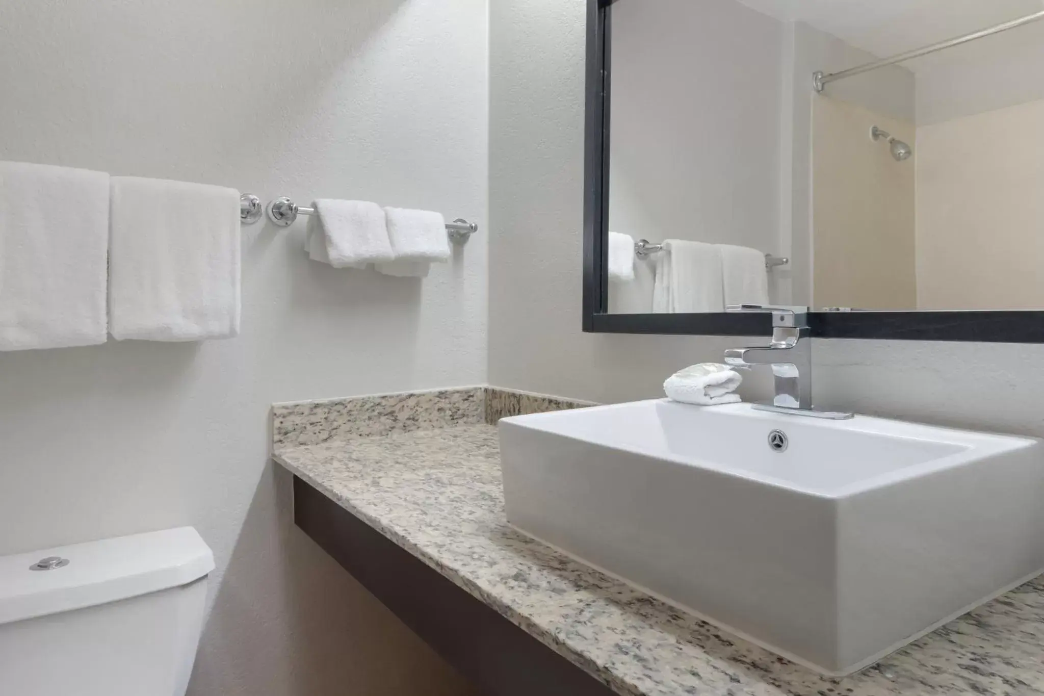 Bathroom in Red Roof Inn San Antonio - Seaworld Northwest