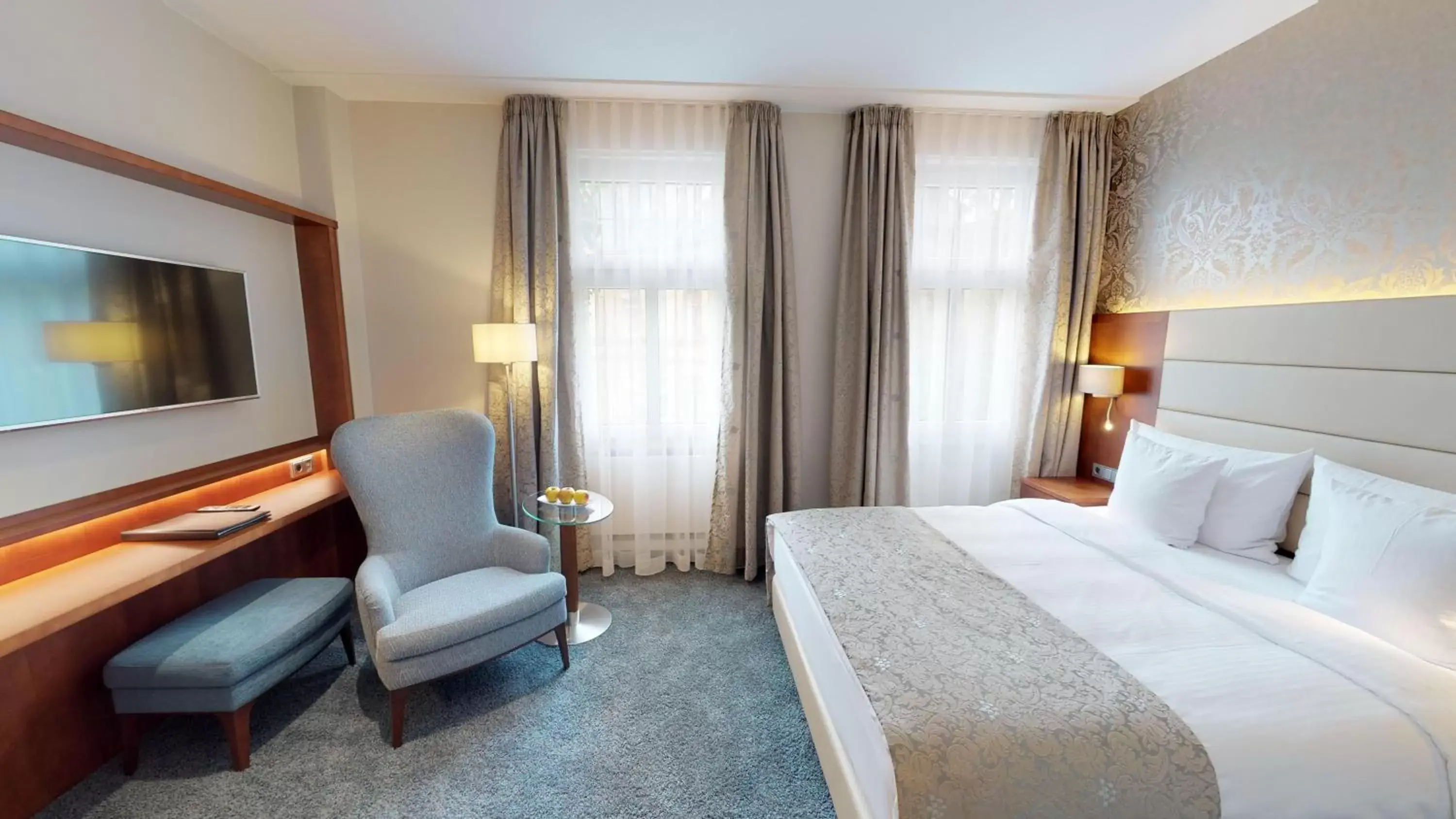 Comfort Single Room in Hotel Oranien Wiesbaden Comfort Single Room in Hotel Oranien Wiesbaden