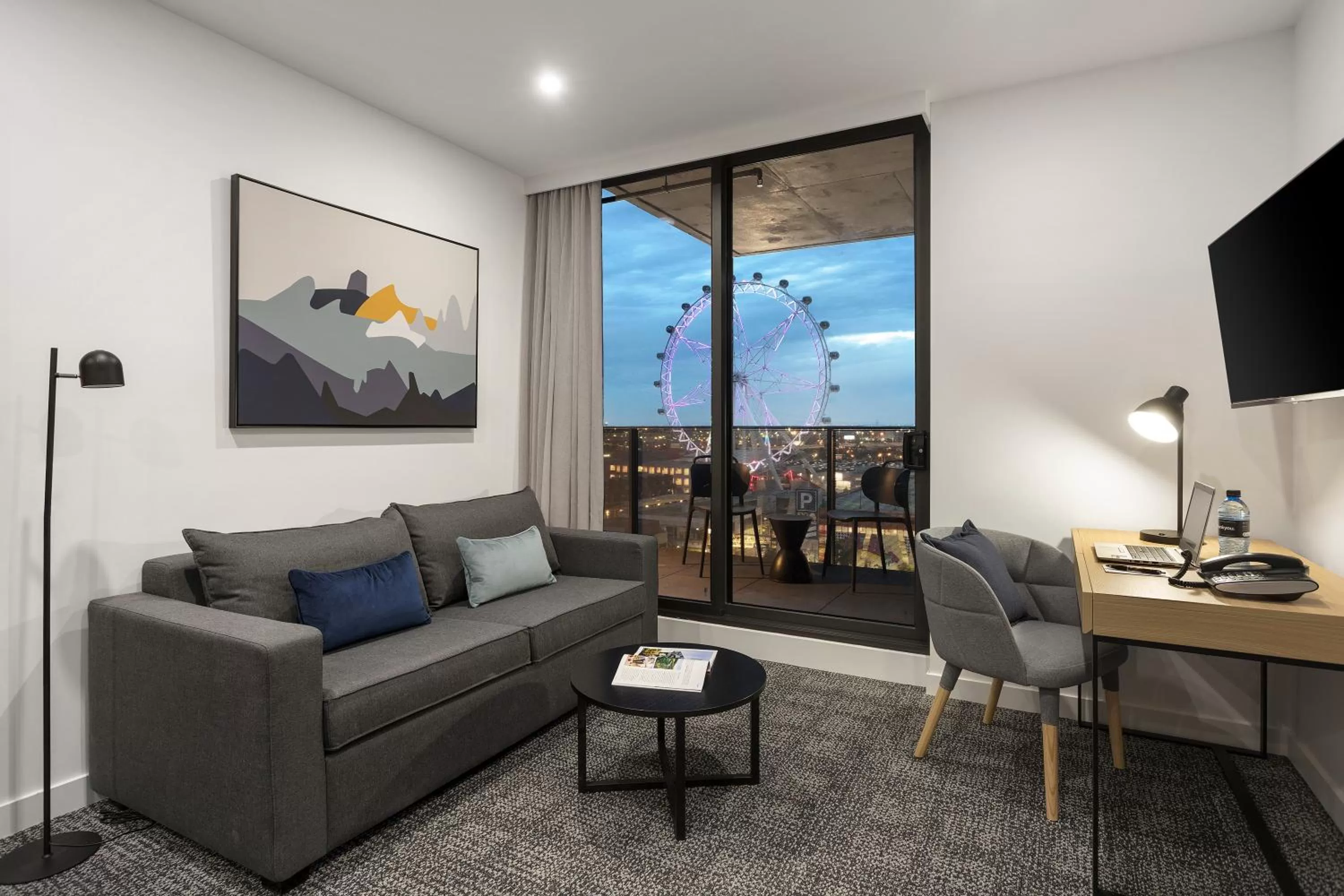 Living room in Quest NewQuay