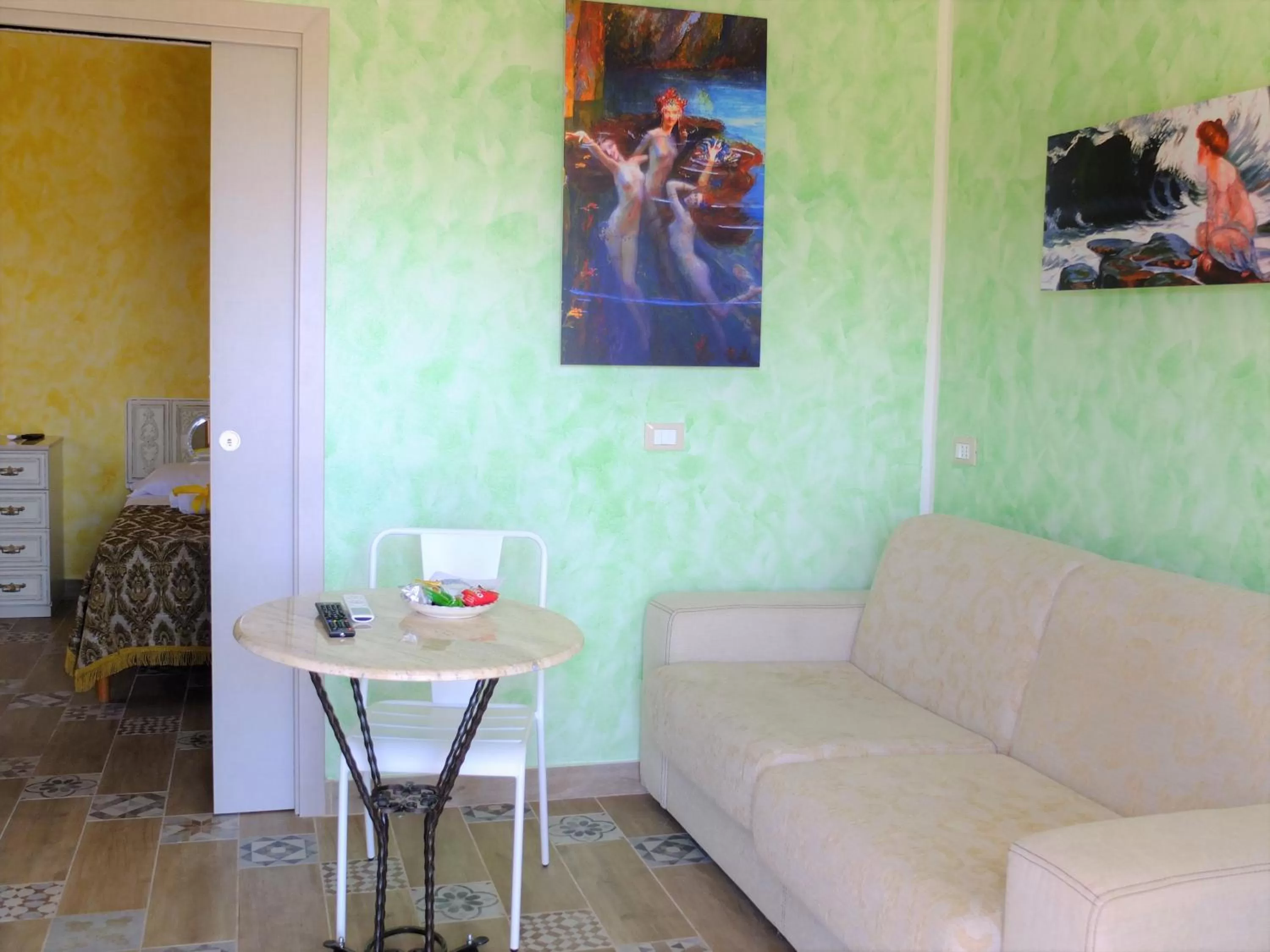 Living room, Seating Area in Incanto delle Ninfe