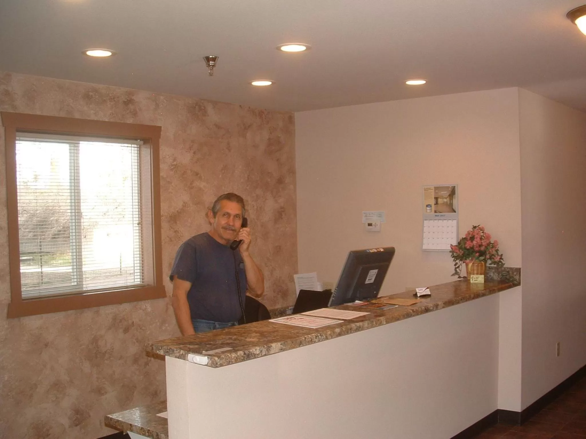 Staff in The Sunset Inn