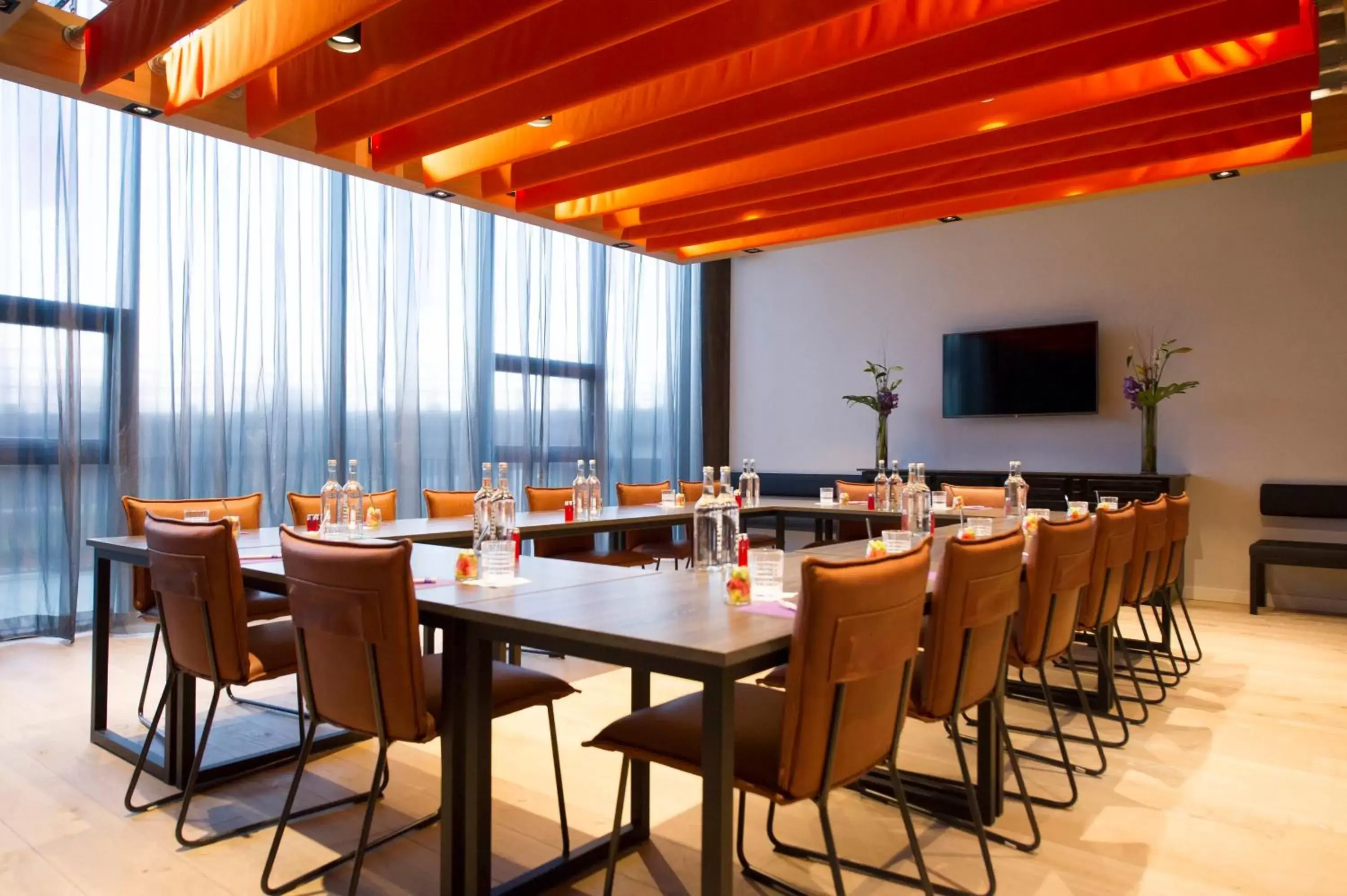 Meeting/conference room, Restaurant/Places to Eat in Jaz in the City Amsterdam