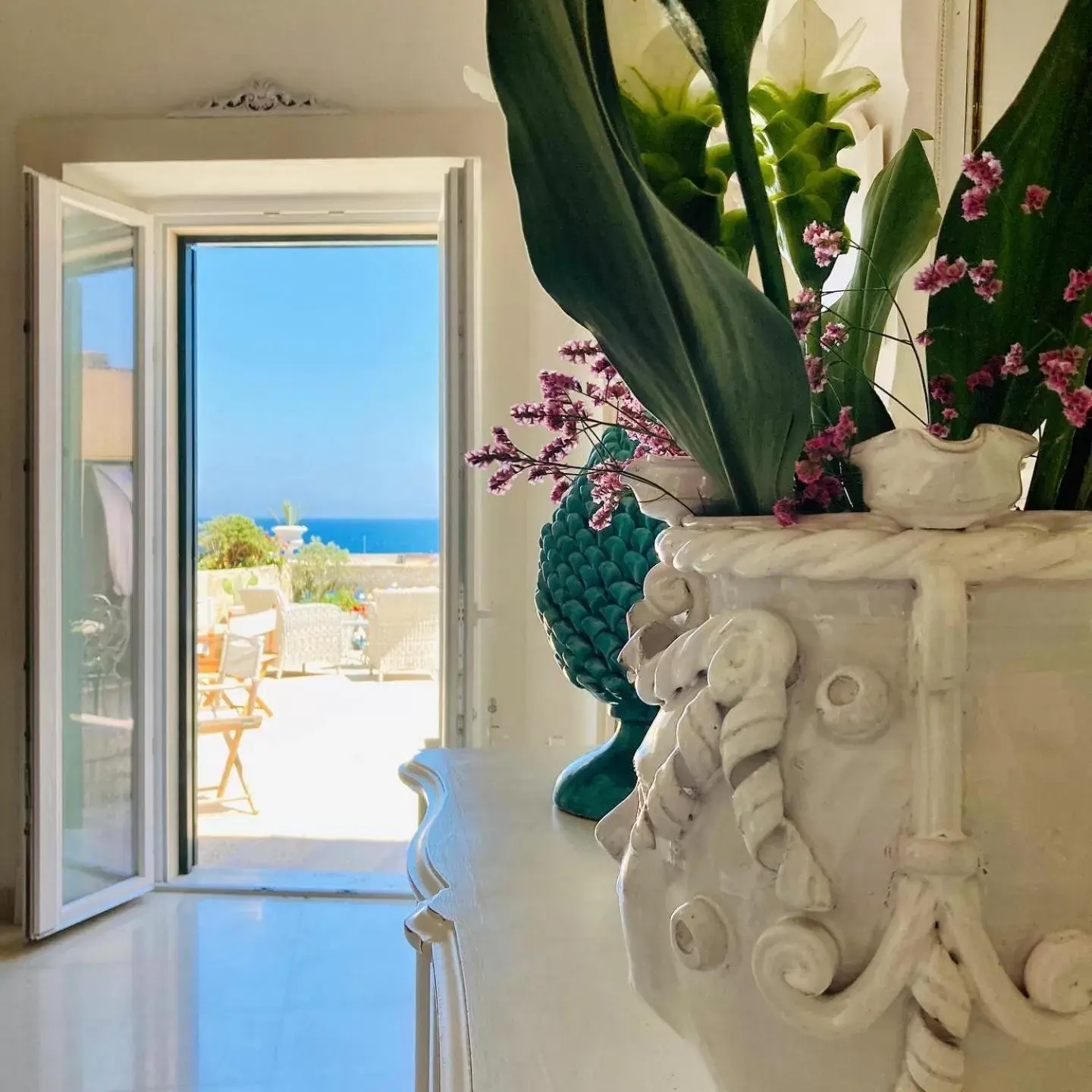 Balcony/Terrace in Palazzo De Mori