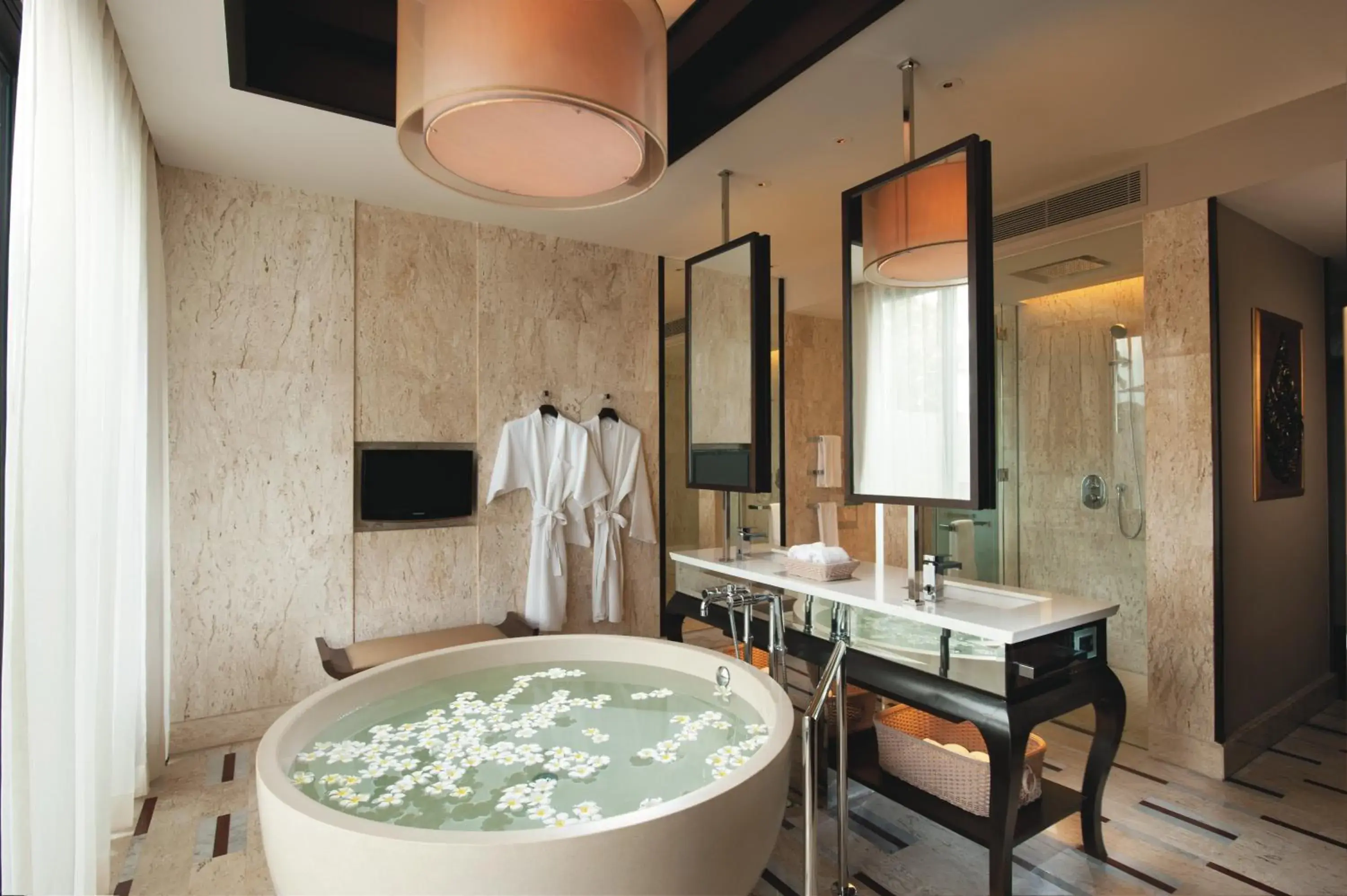 Bathroom in Conrad Koh Samui Bathroom in Conrad Koh Samui