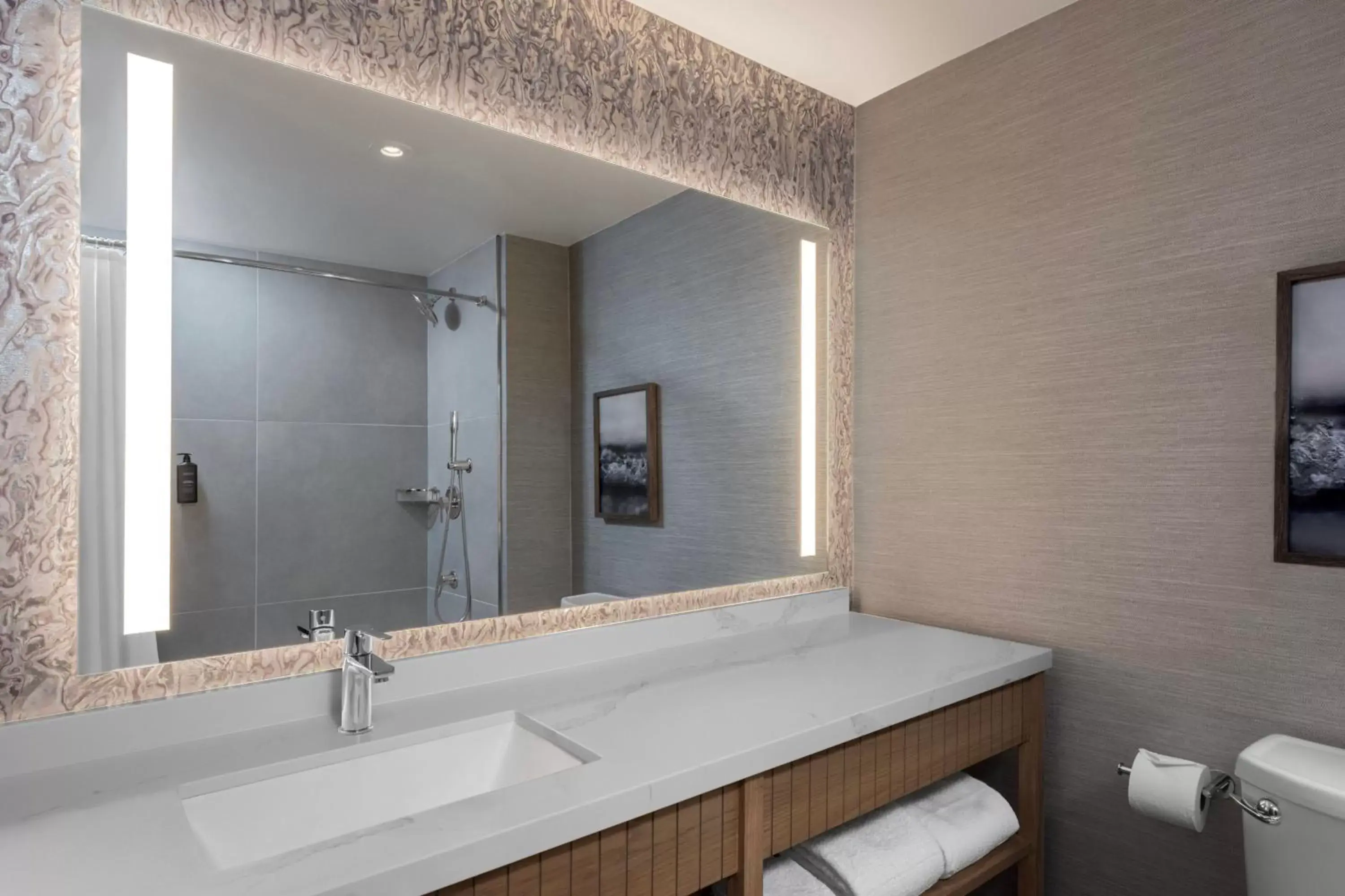 Bathroom in Sheraton San Diego Hotel & Marina
