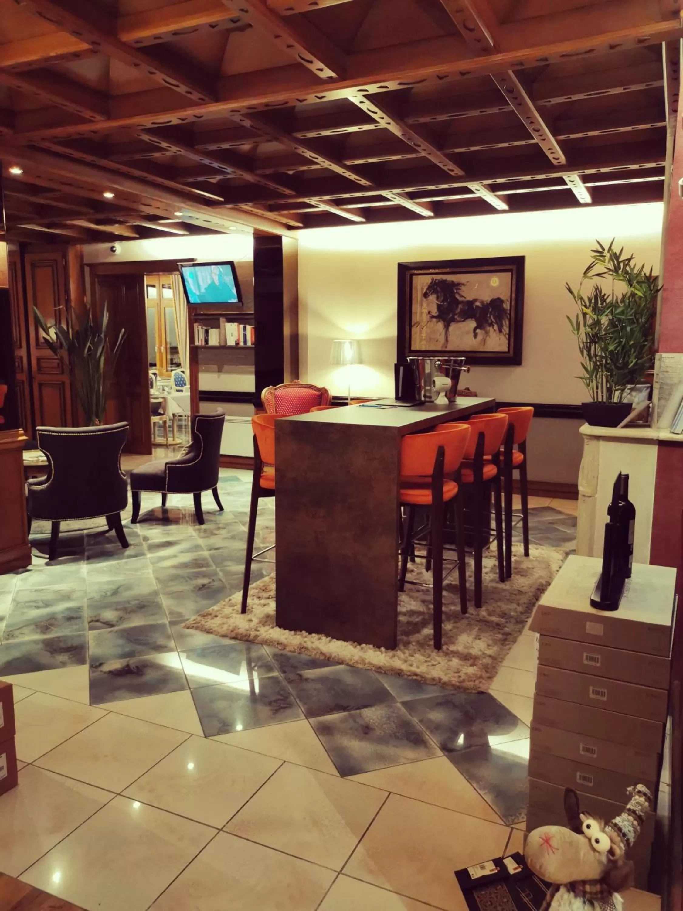 Living room in Hotel Eden