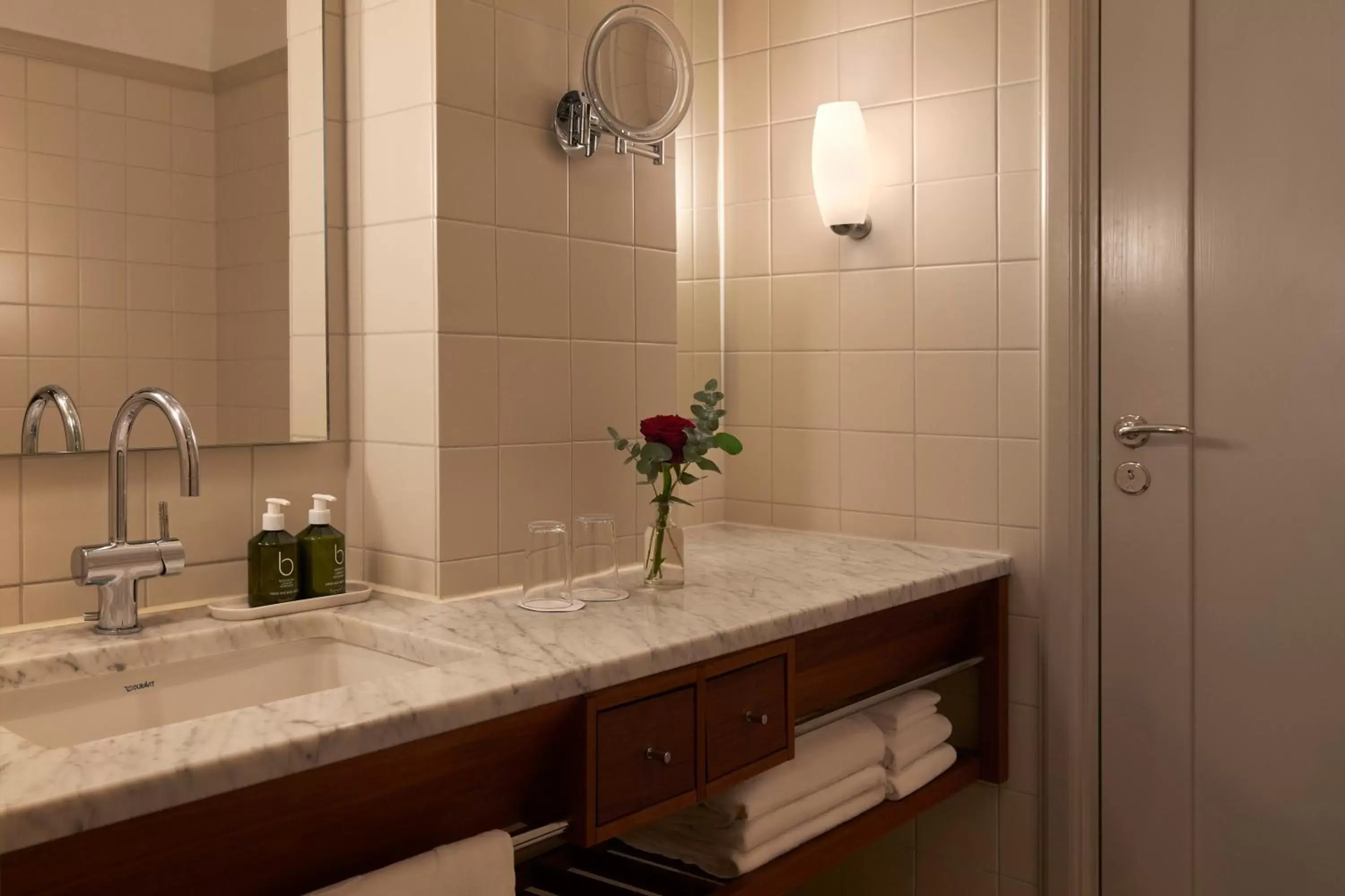 Bathroom in Hotel Diplomat Stockholm