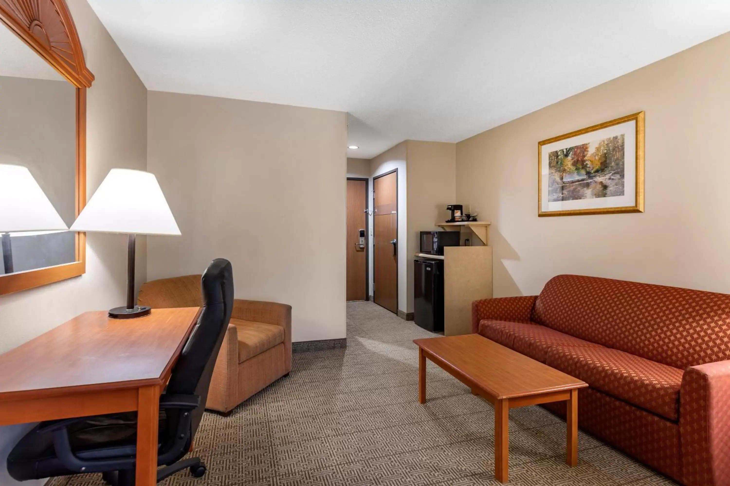 Living room, Seating Area in Quality Inn & Suites