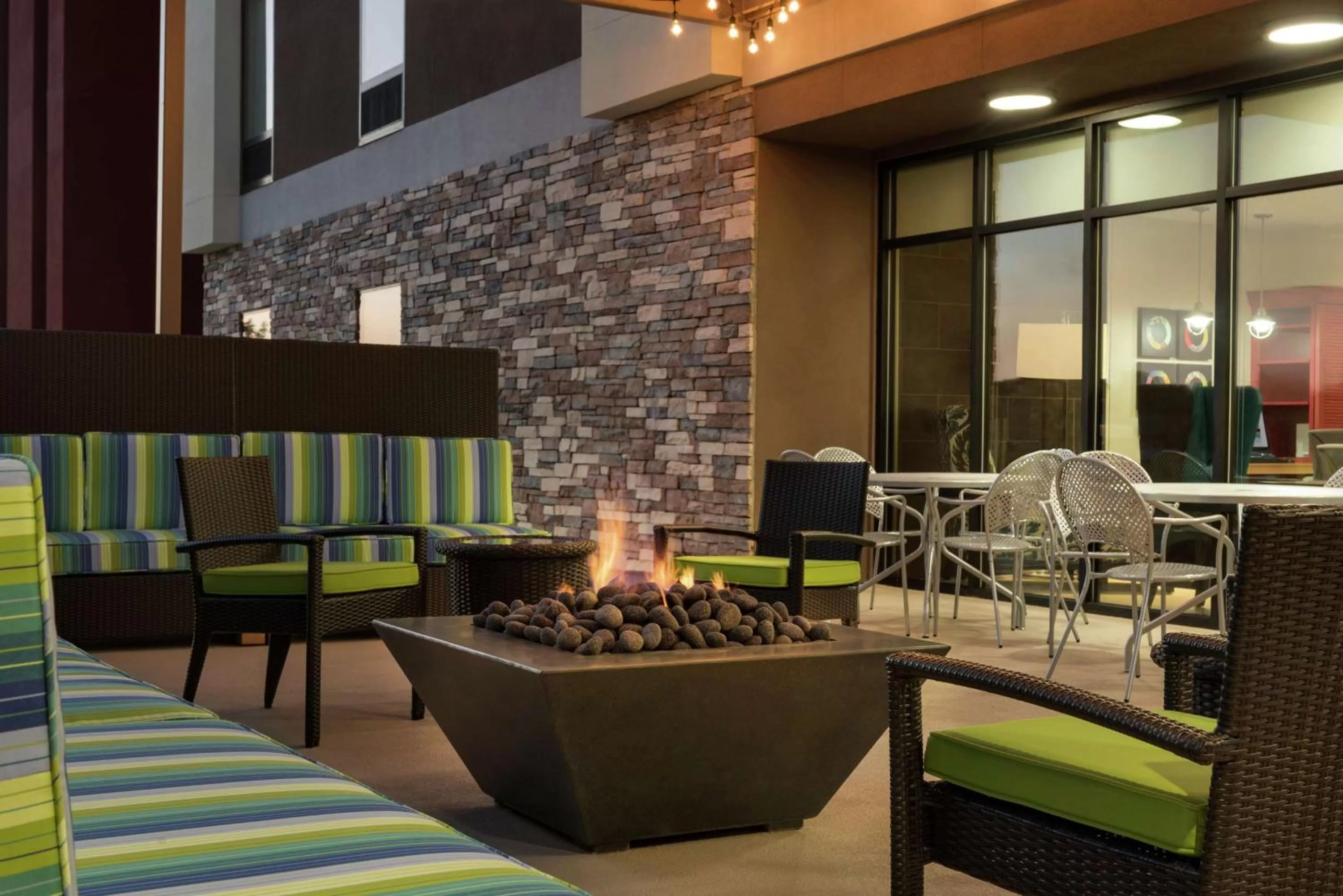 Patio in Home2 Suites by Hilton Alexandria