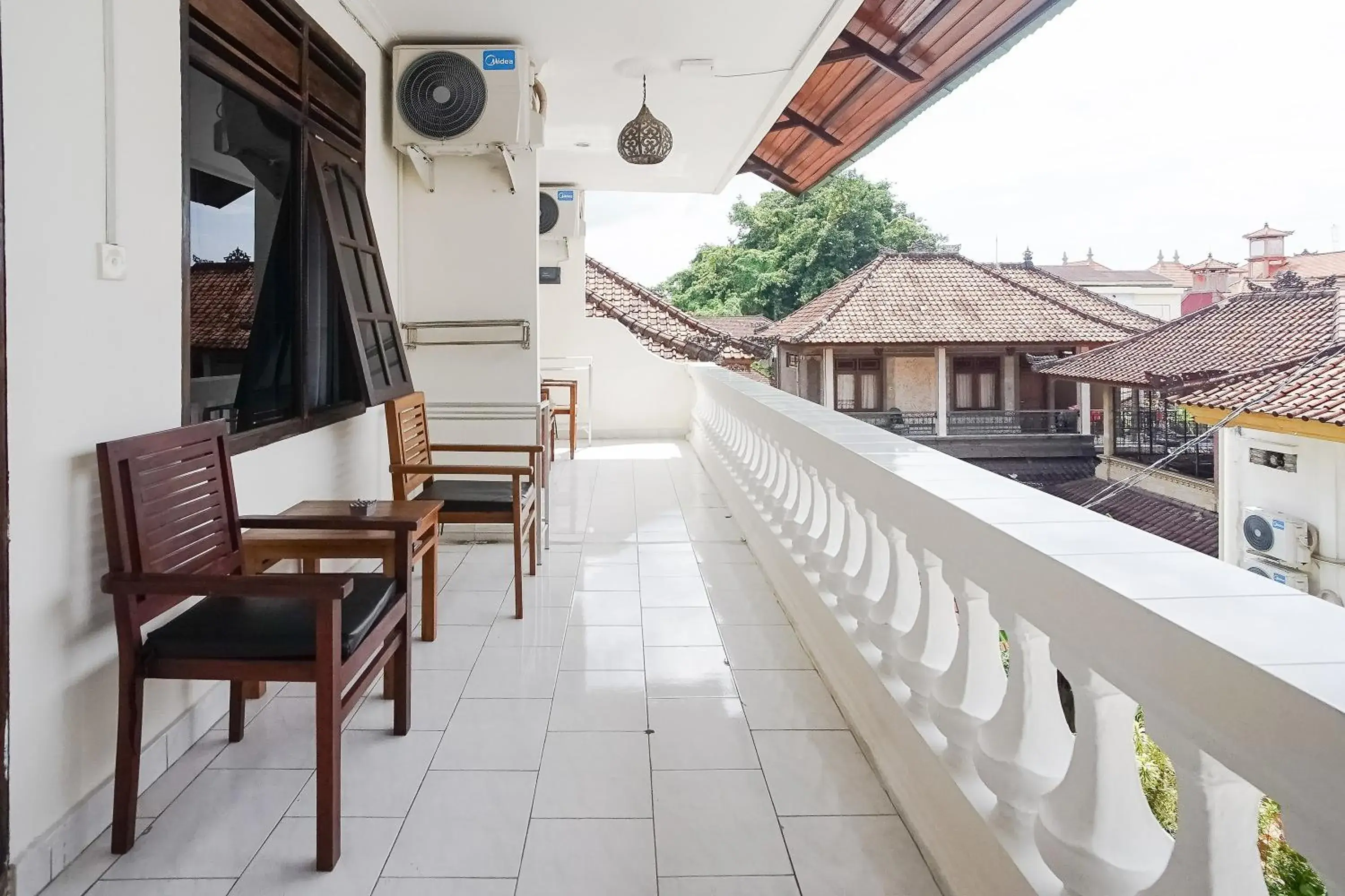 Balcony/Terrace in City Garden Bali Dwipa Hotel