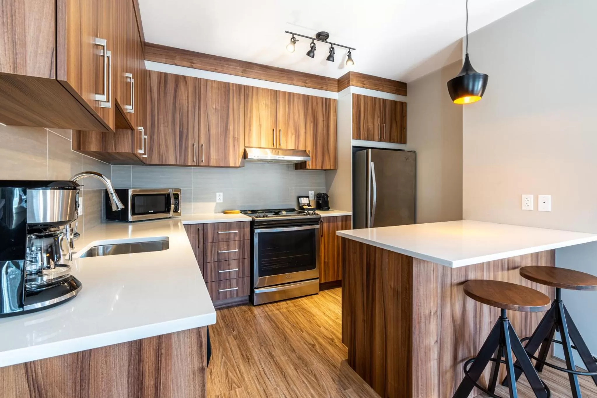 Kitchen or kitchenette in Le Viking Resort