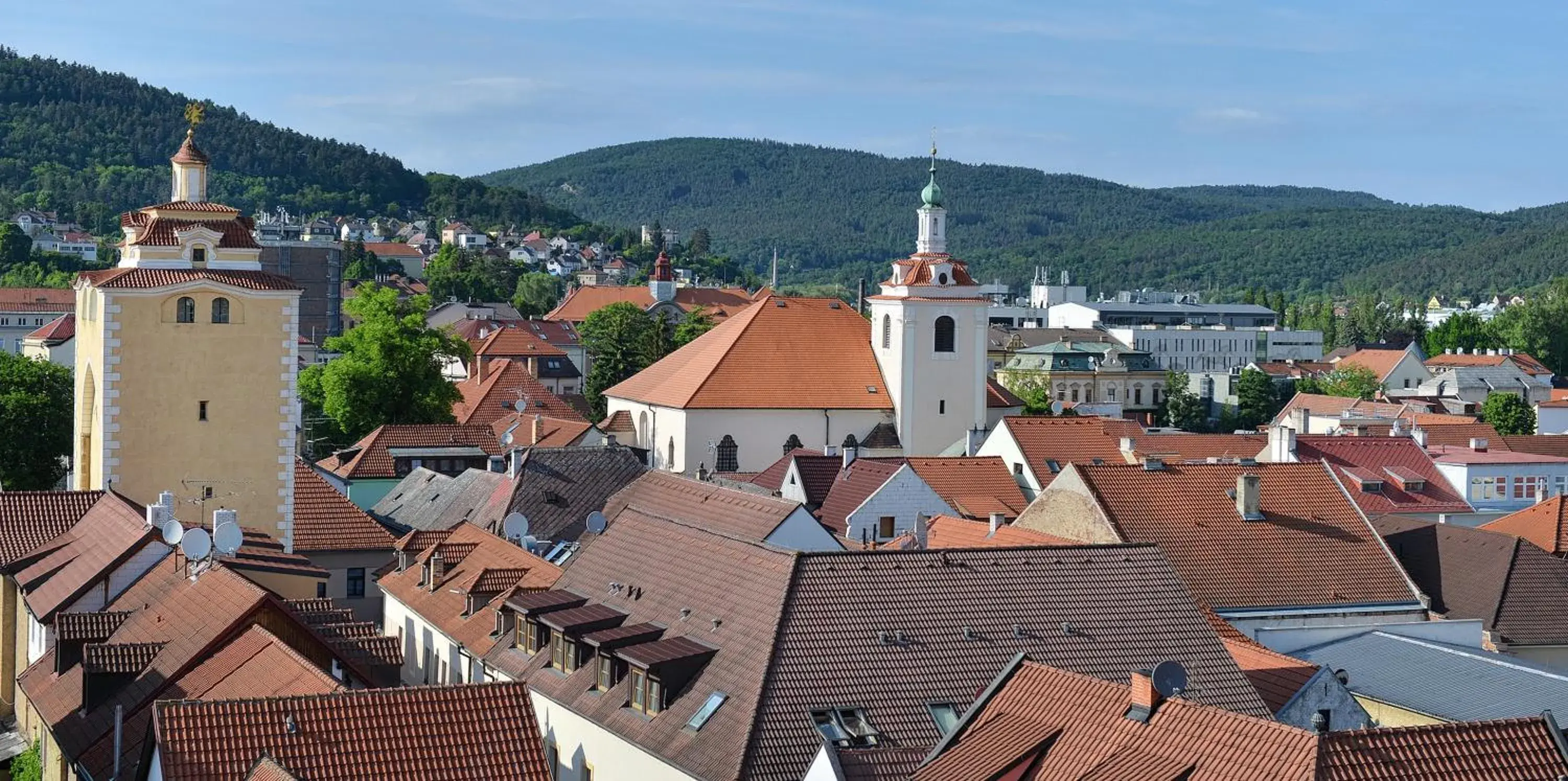 City view in Hotel Grand Litava Beroun