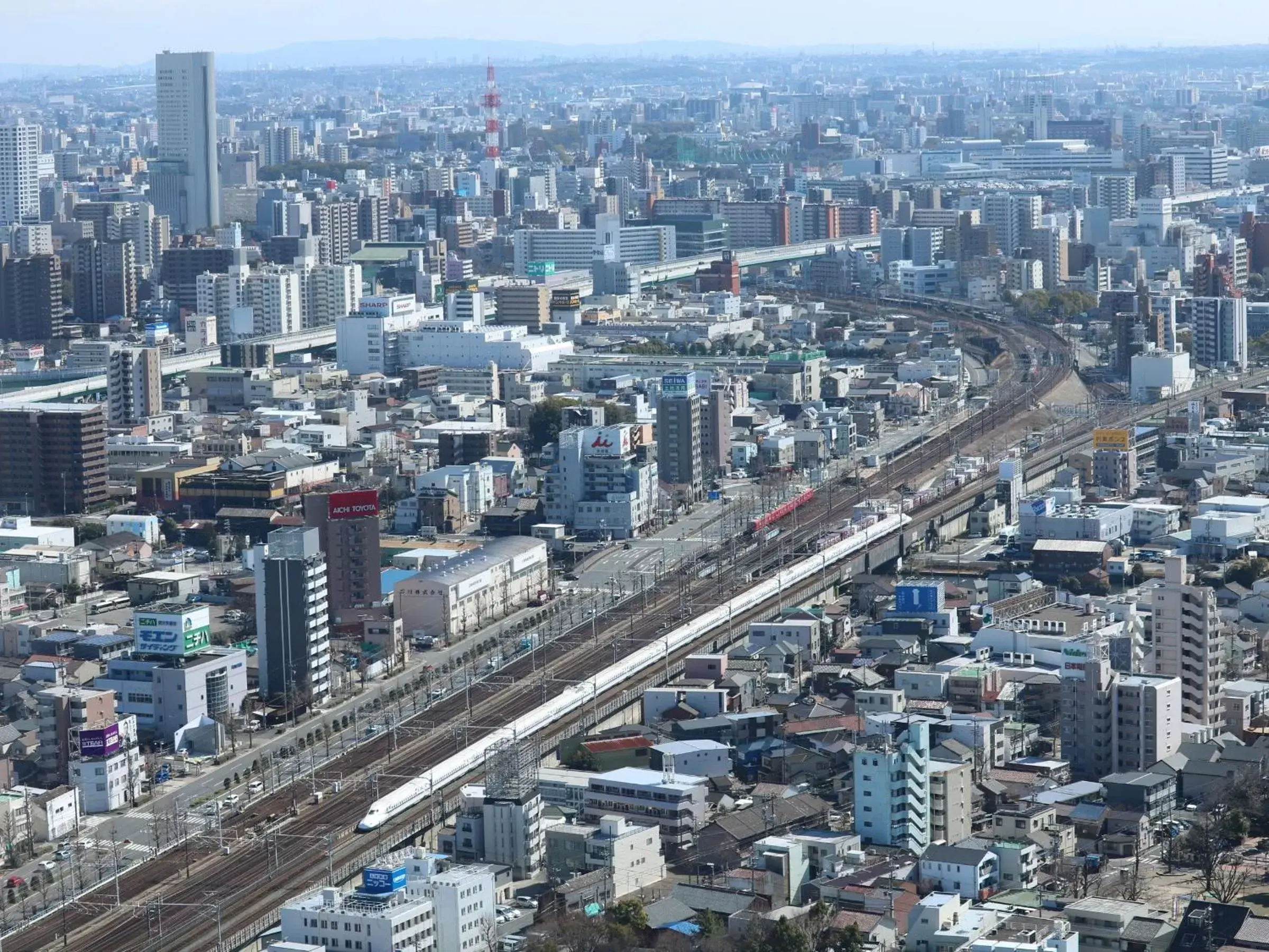 City view, Bird's-eye View in Nagoya Prince Hotel Sky Tower