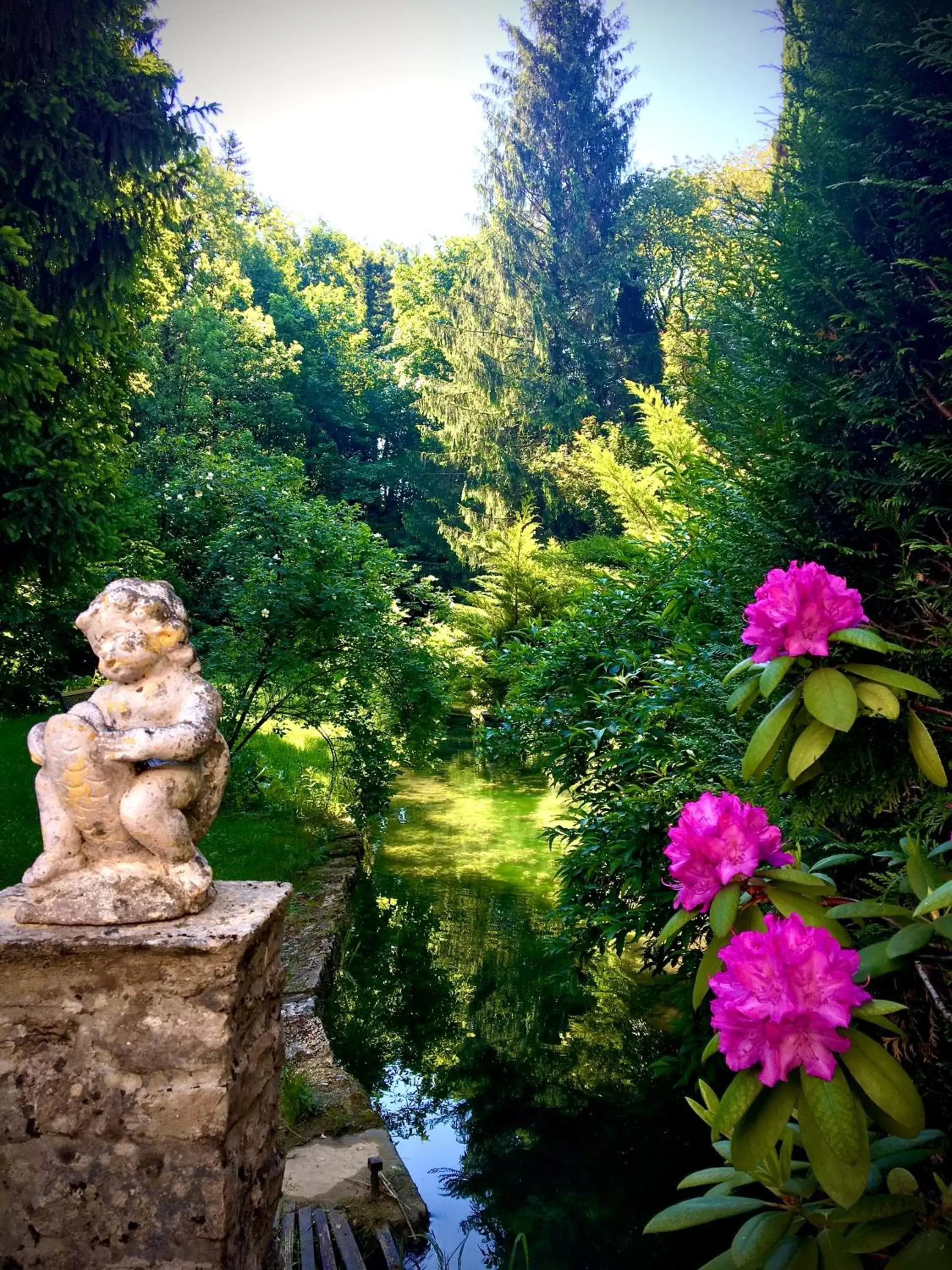 Garden in Domaine Du Moulin Vallée Heureuse