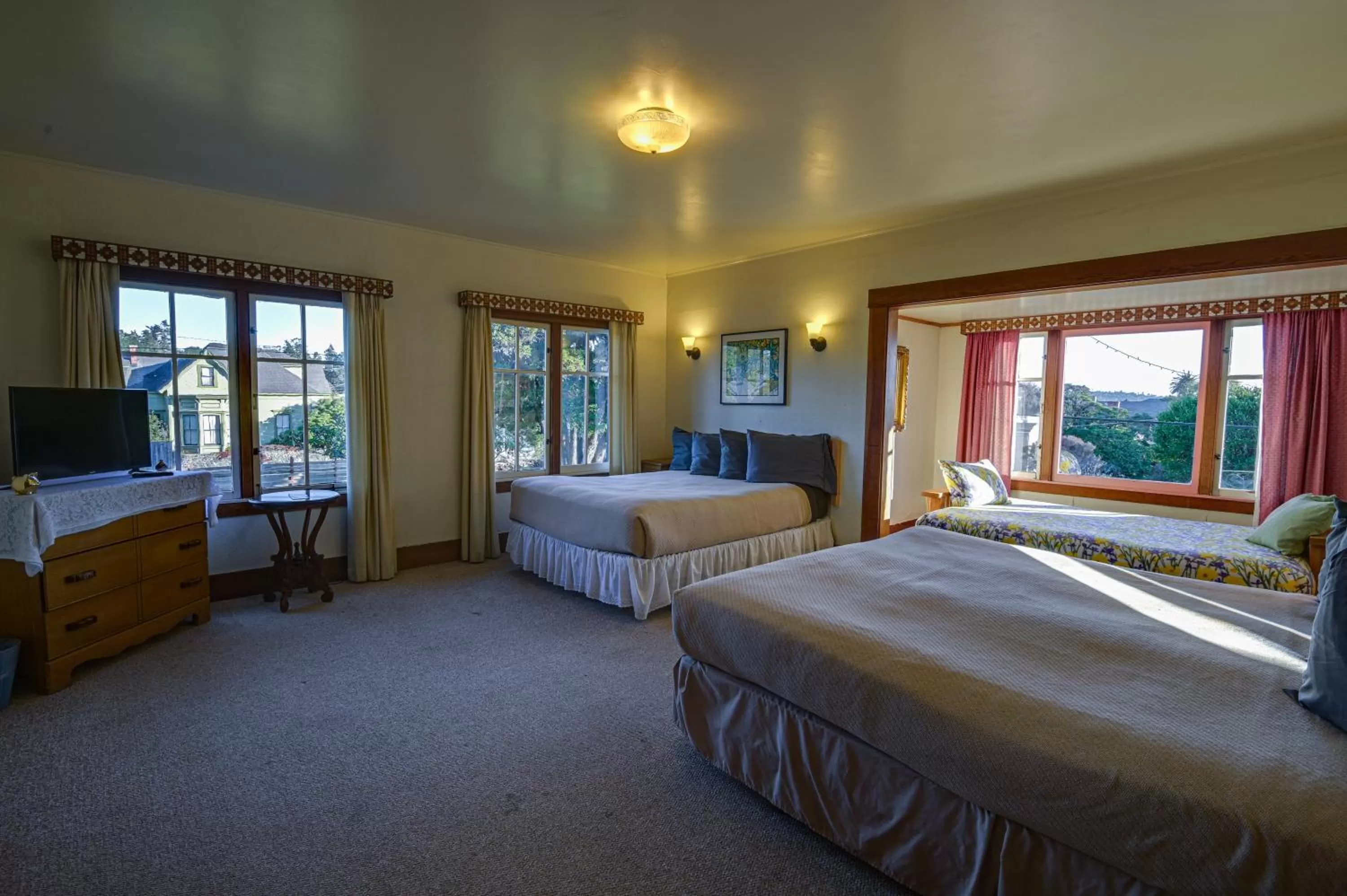 Bed in The Captains Quarters