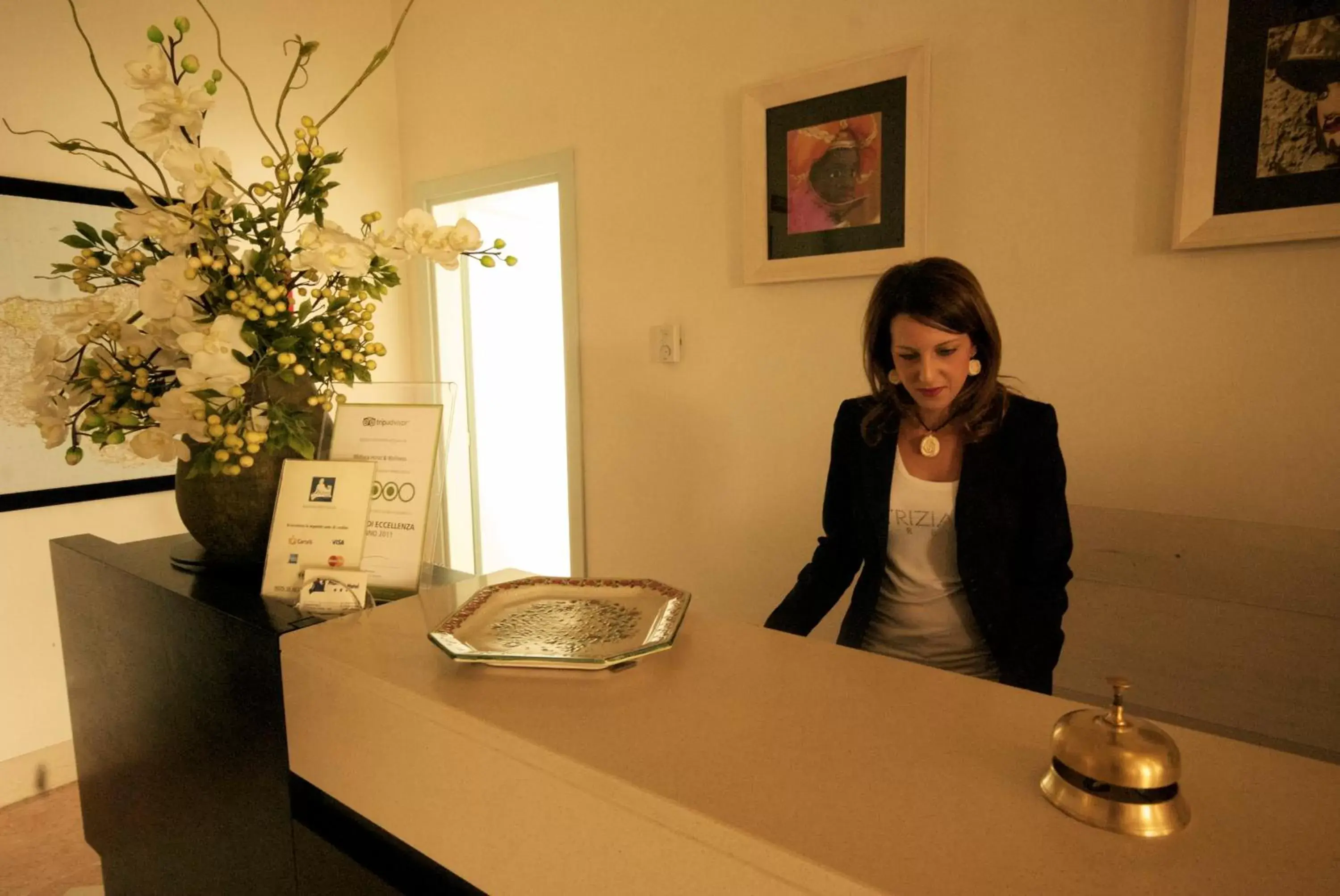 Lobby or reception in Mahara Hotel & Wellness