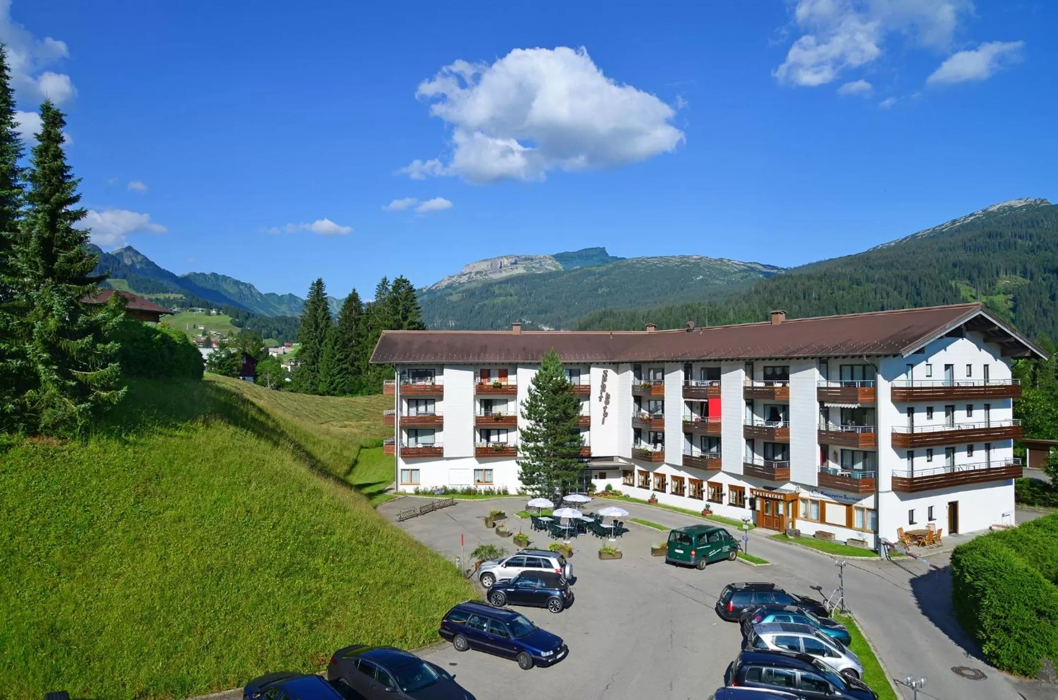 Property building in Familienhotel Kleinwalsertal