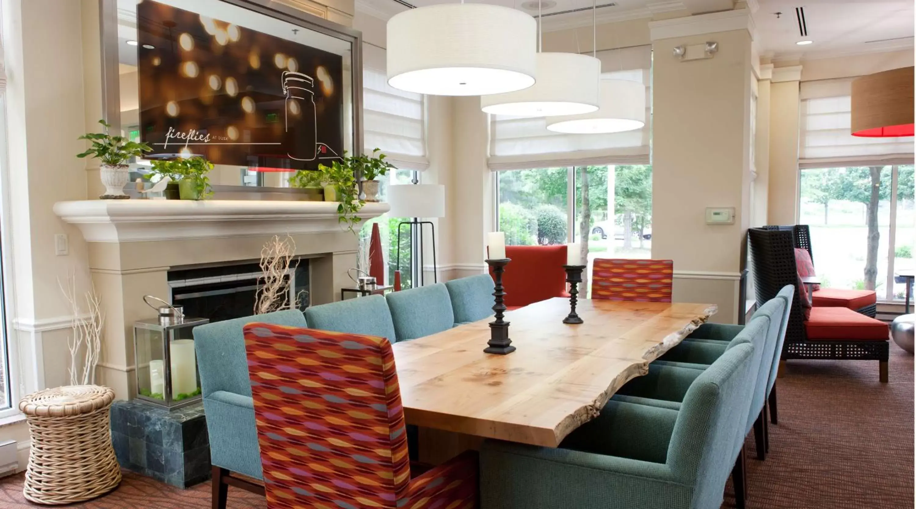 Lobby or reception, Restaurant/Places to Eat in Hilton Garden Inn Secaucus/Meadowlands