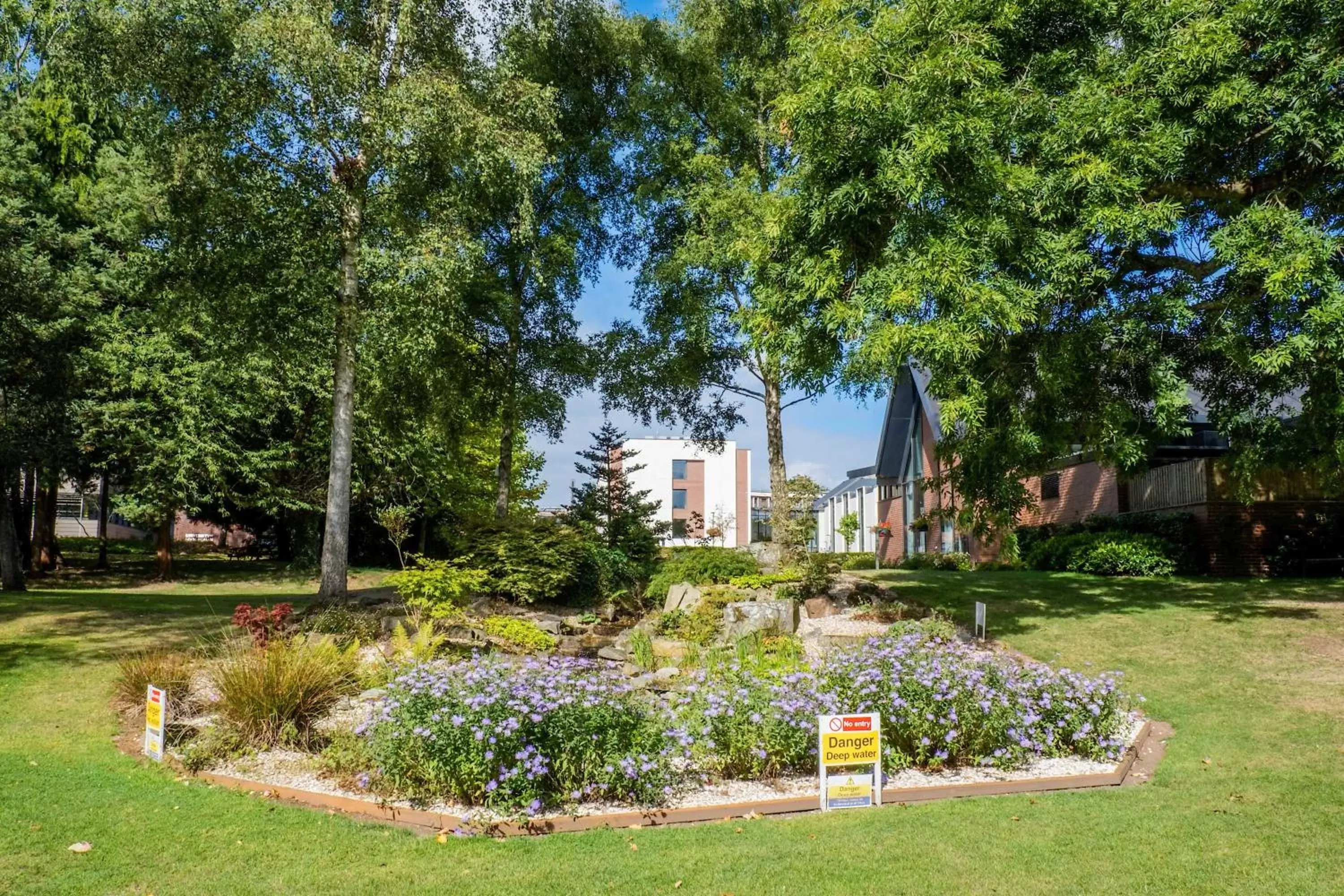 Garden in Edgbaston Park Hotel Birmingham