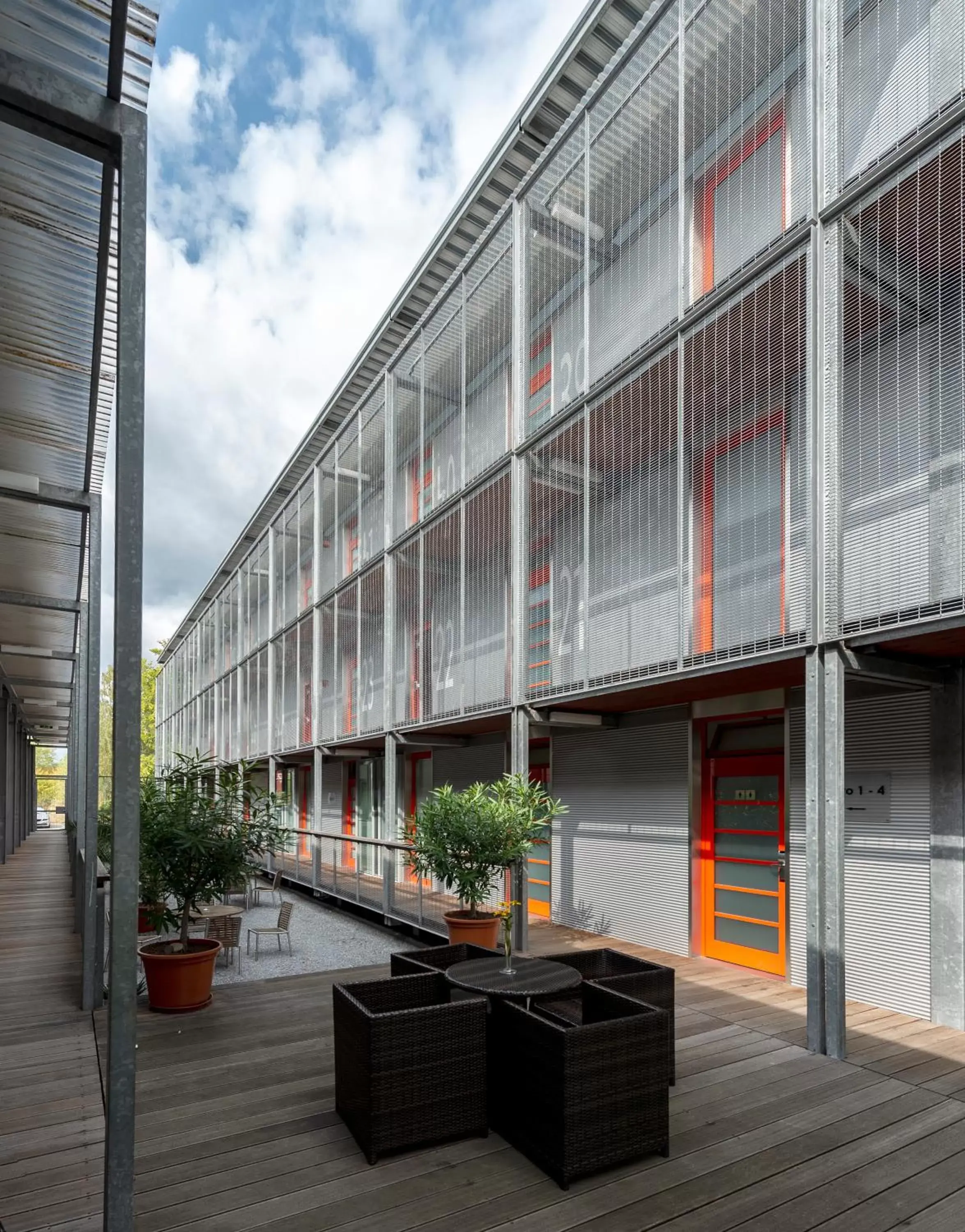 Balcony/Terrace, Property Building in Orange Wings Krems