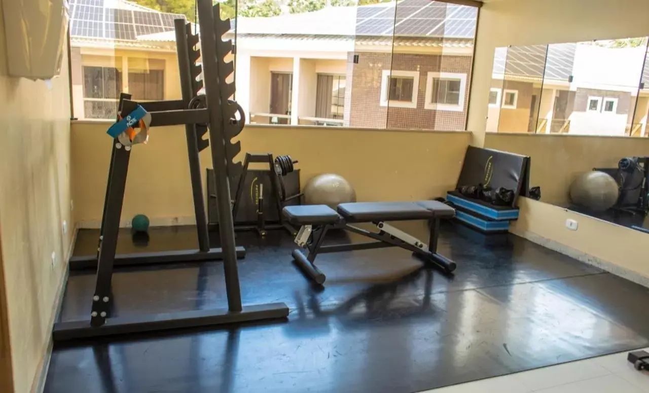 Fitness centre/facilities in Safira Praia Hotel