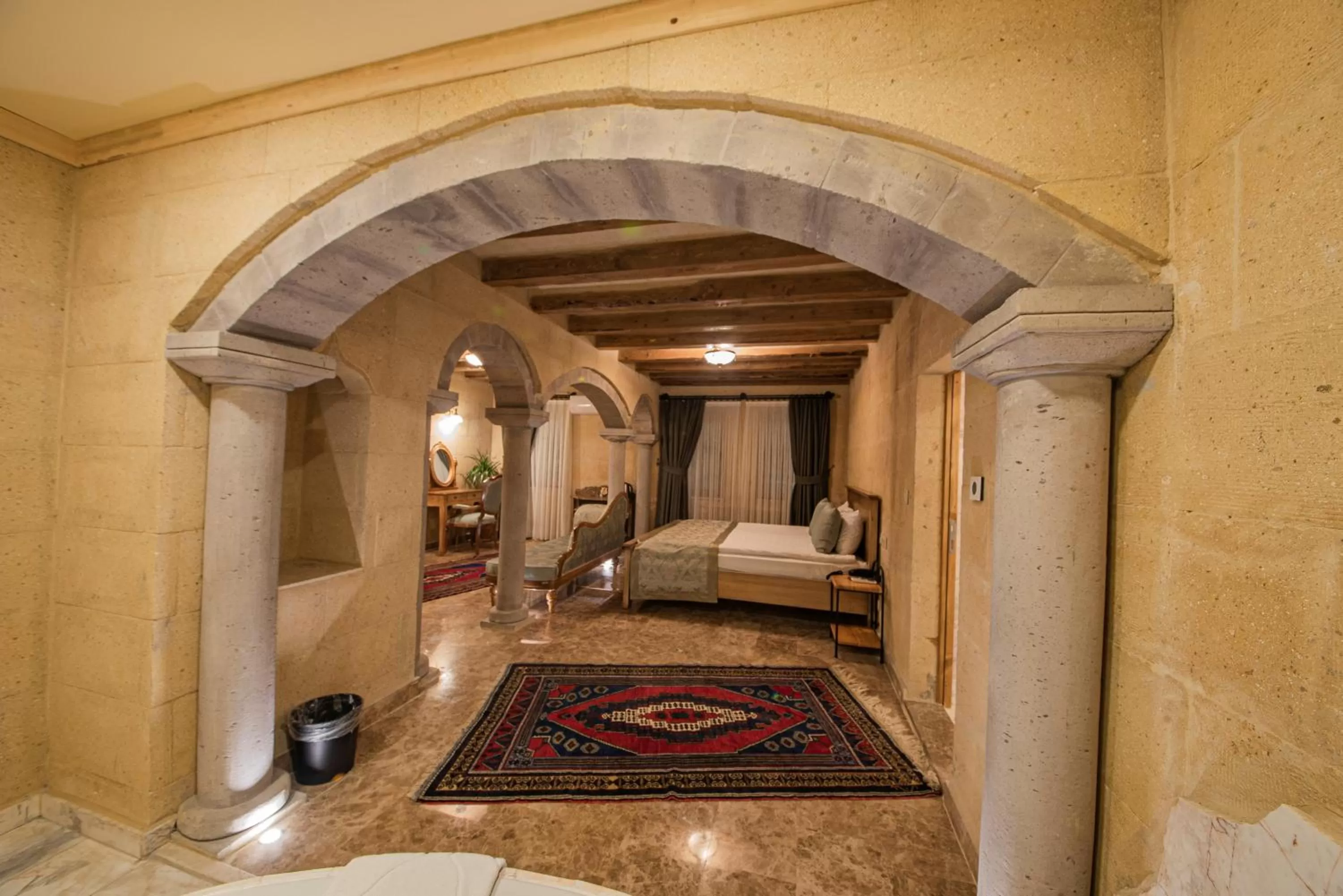 Bed in Cratus Stone Palace