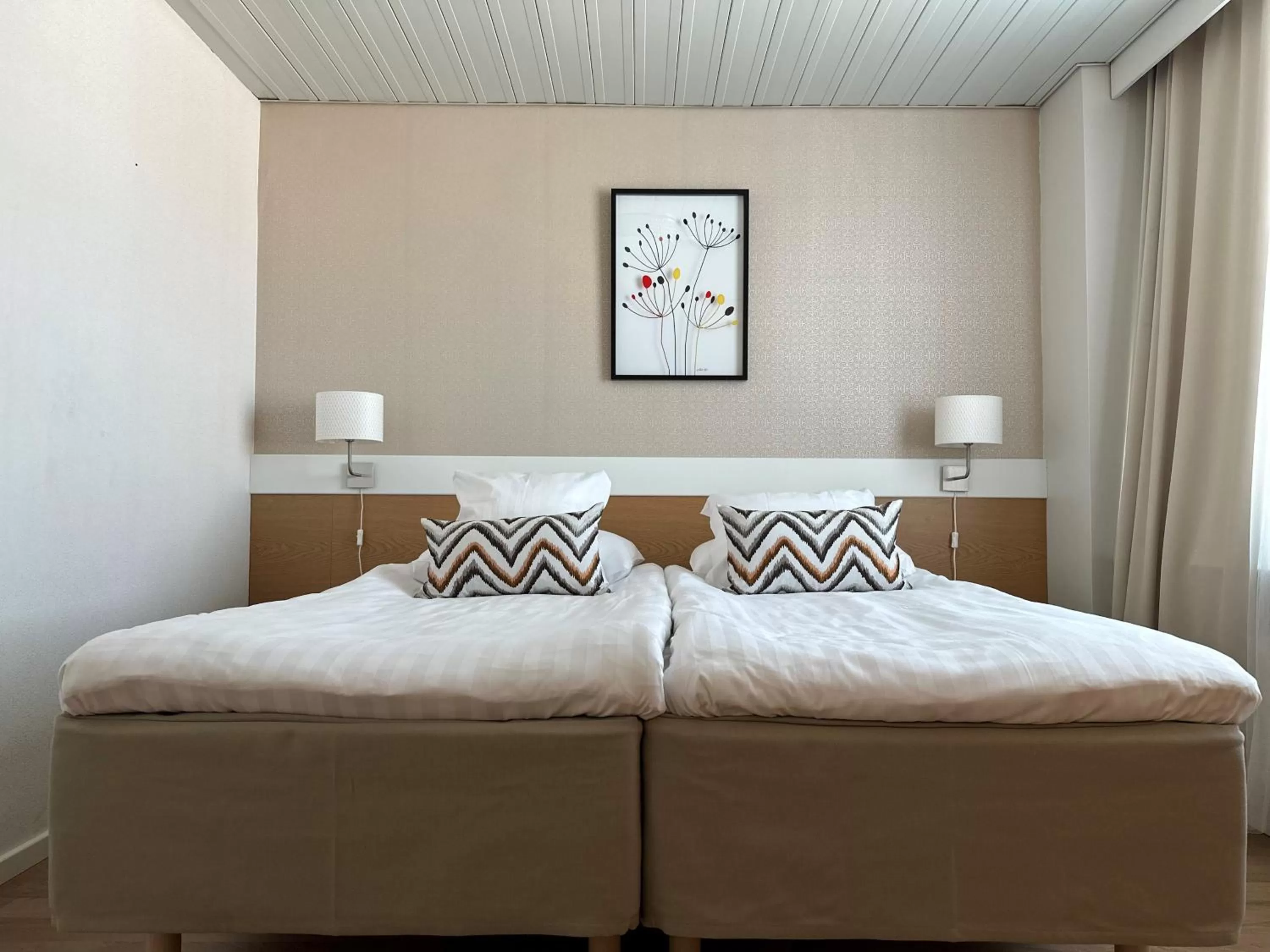 Bed in Park Hotel Tornio