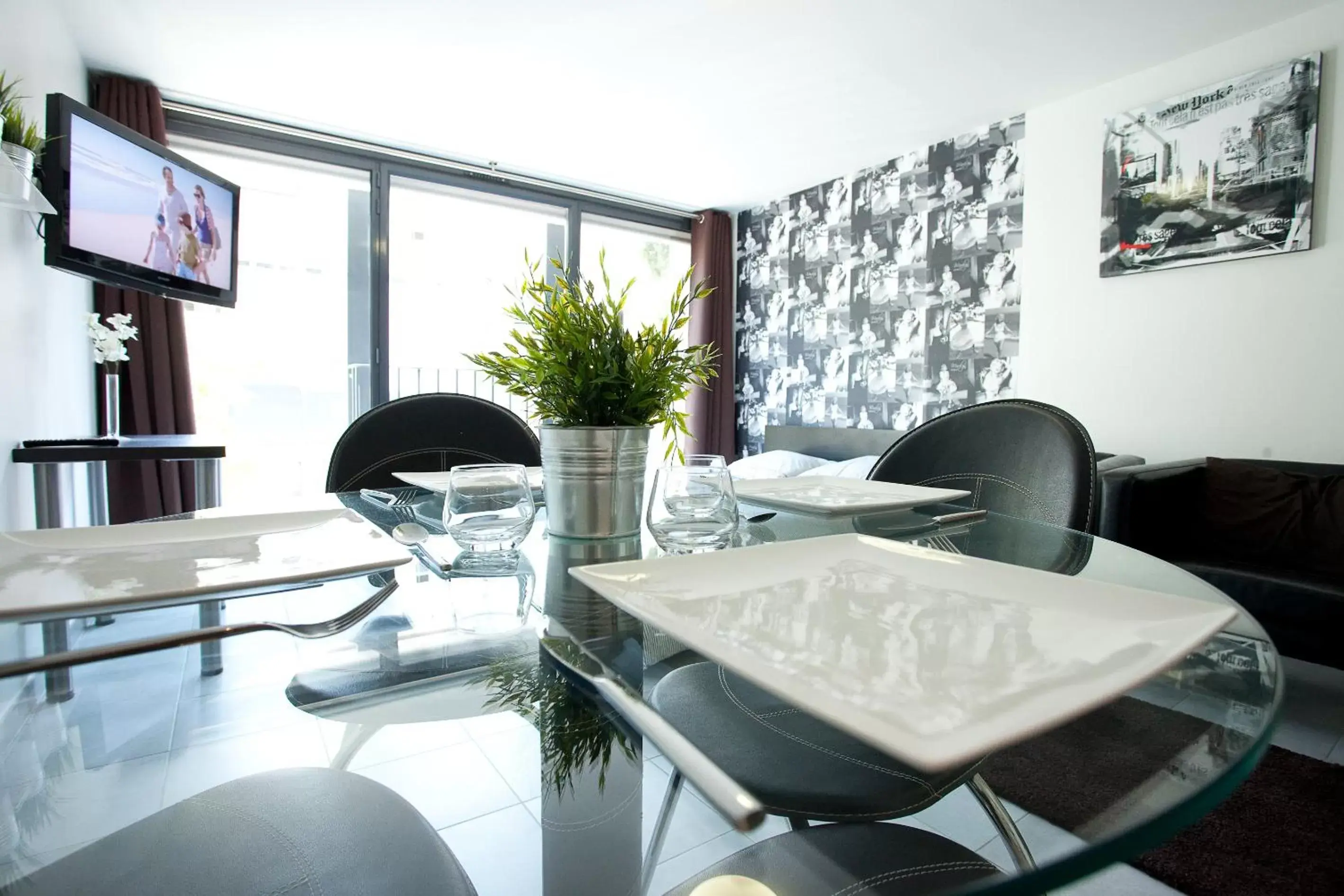 Dining area in Résidence Le Patricia